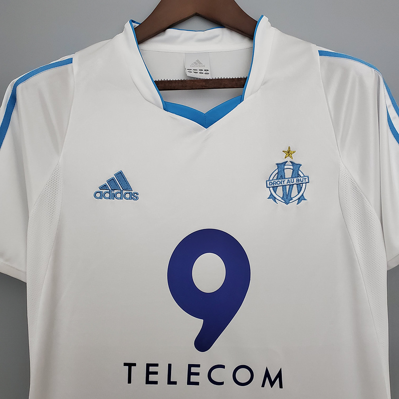 Retro Marseille 2003-04 Home Stadium Jersey - ManixJersey