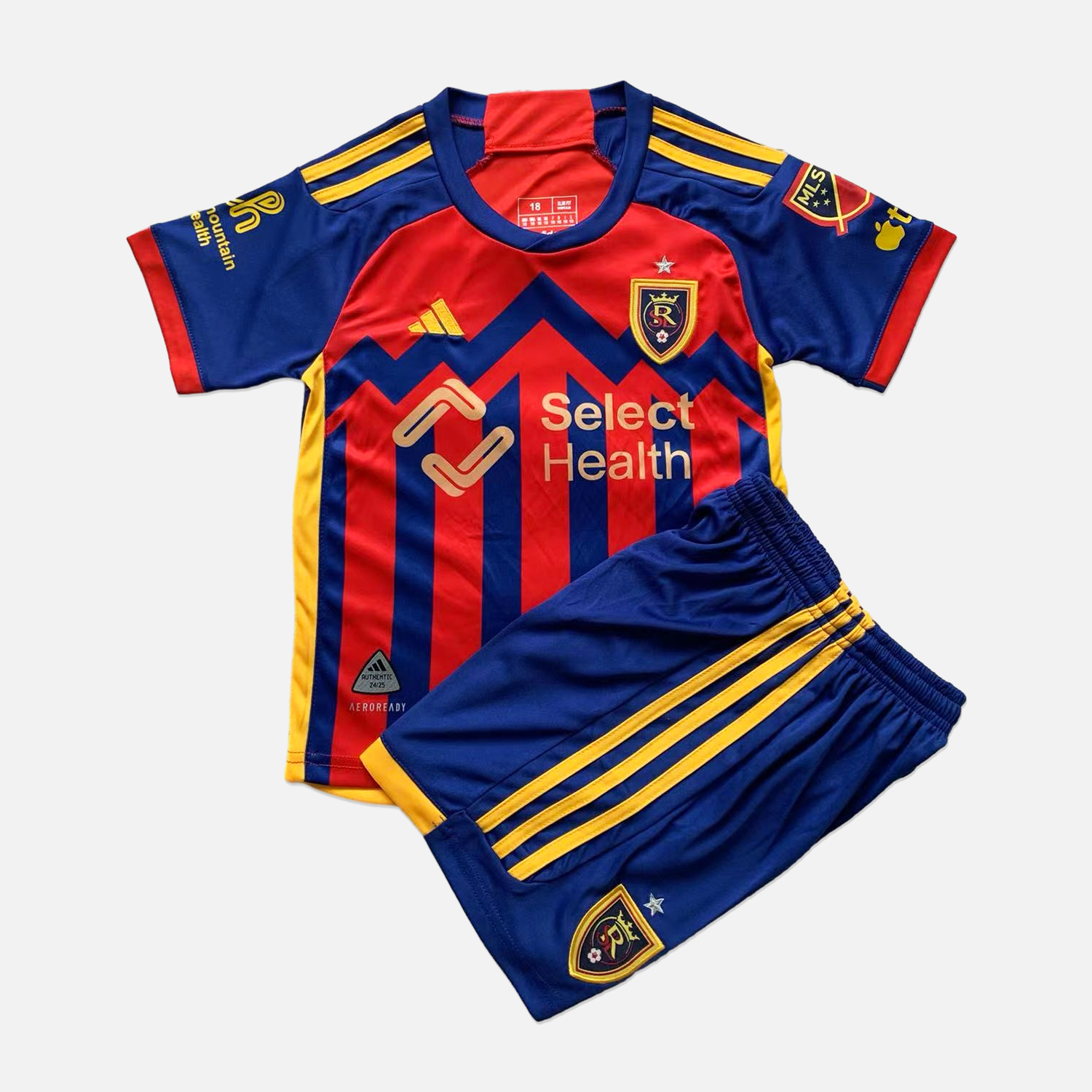 Real Salt Lake 2024 Home Stadium Kids Kit - ManixJersey