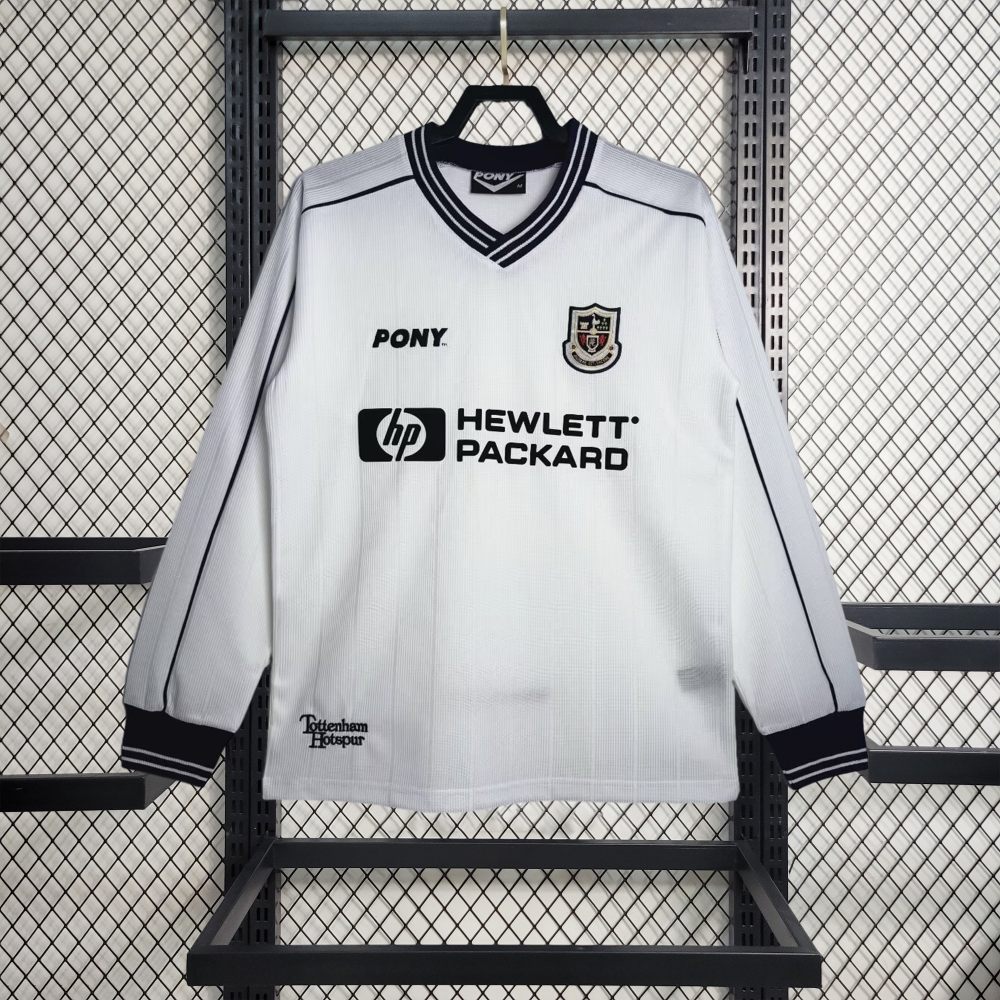 Retro Tottenham Hotspur 1997-99 Home Long Sleeve Jersey - ManixJersey