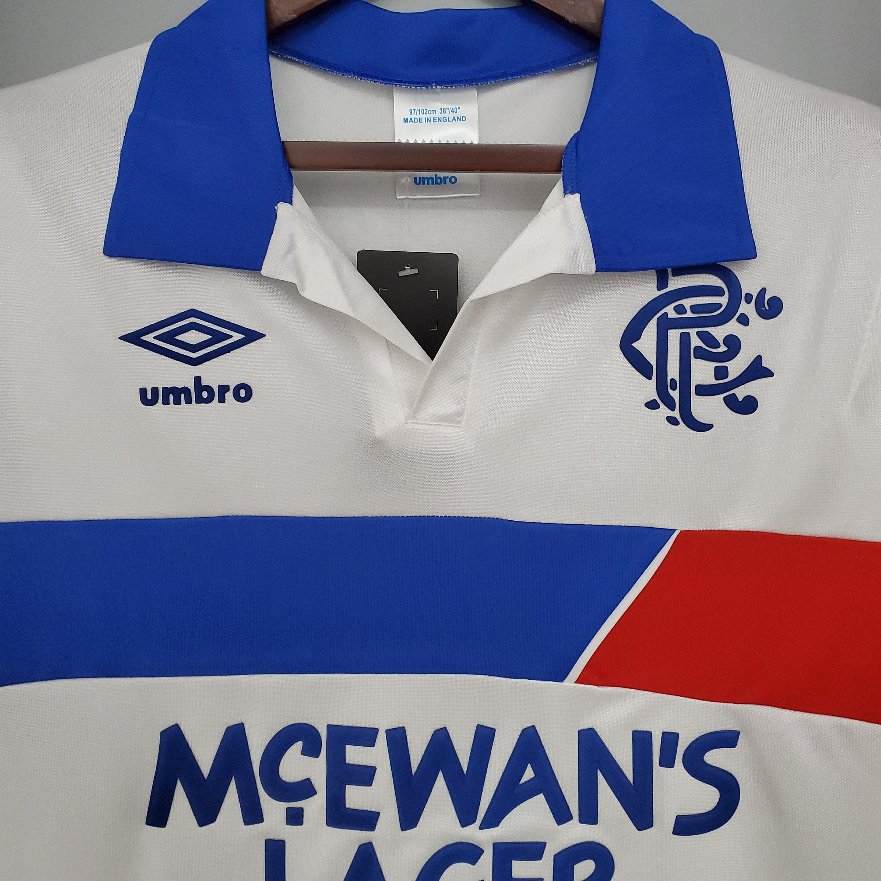 Retro Glasgow Rangers 1994 Away Stadium Jersey - ManixJersey