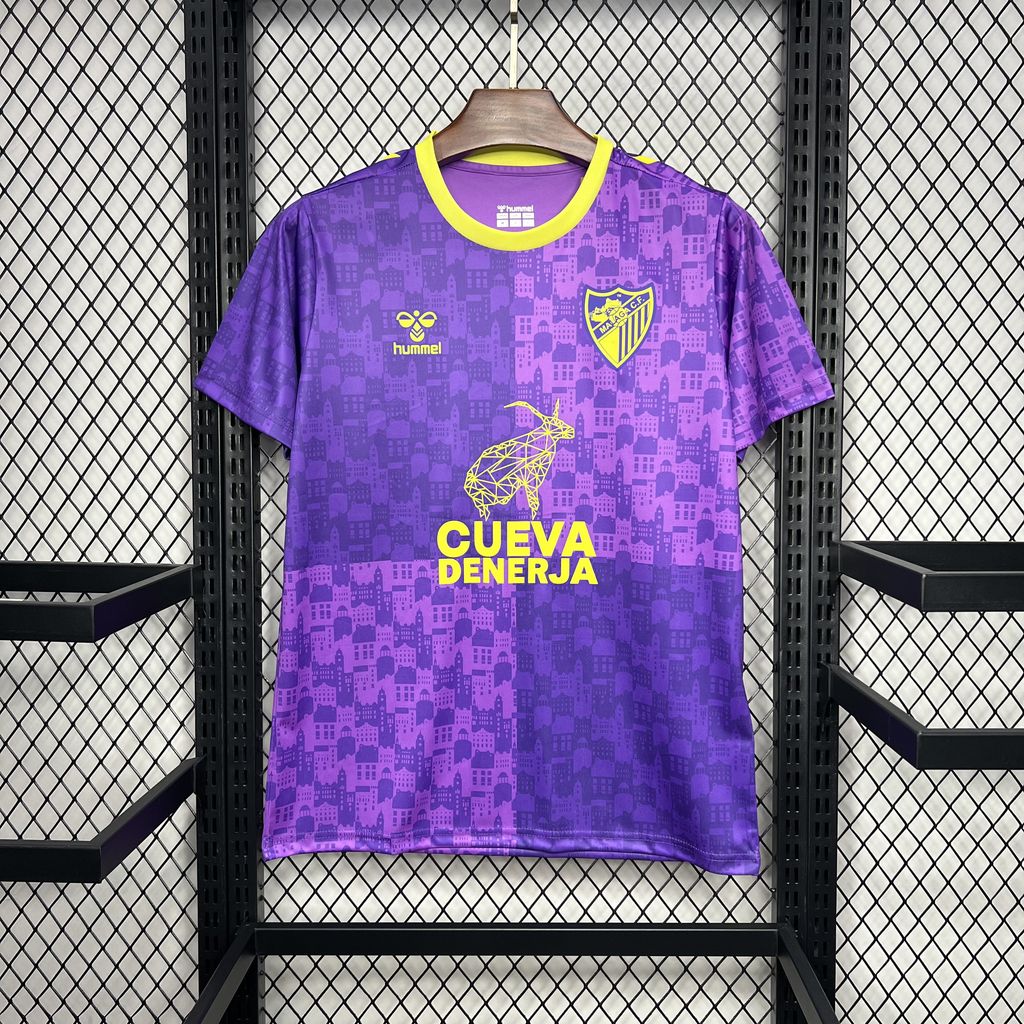Malaga 24-25 Purple Pre-Match Jersey - Fans Version - ManixJersey