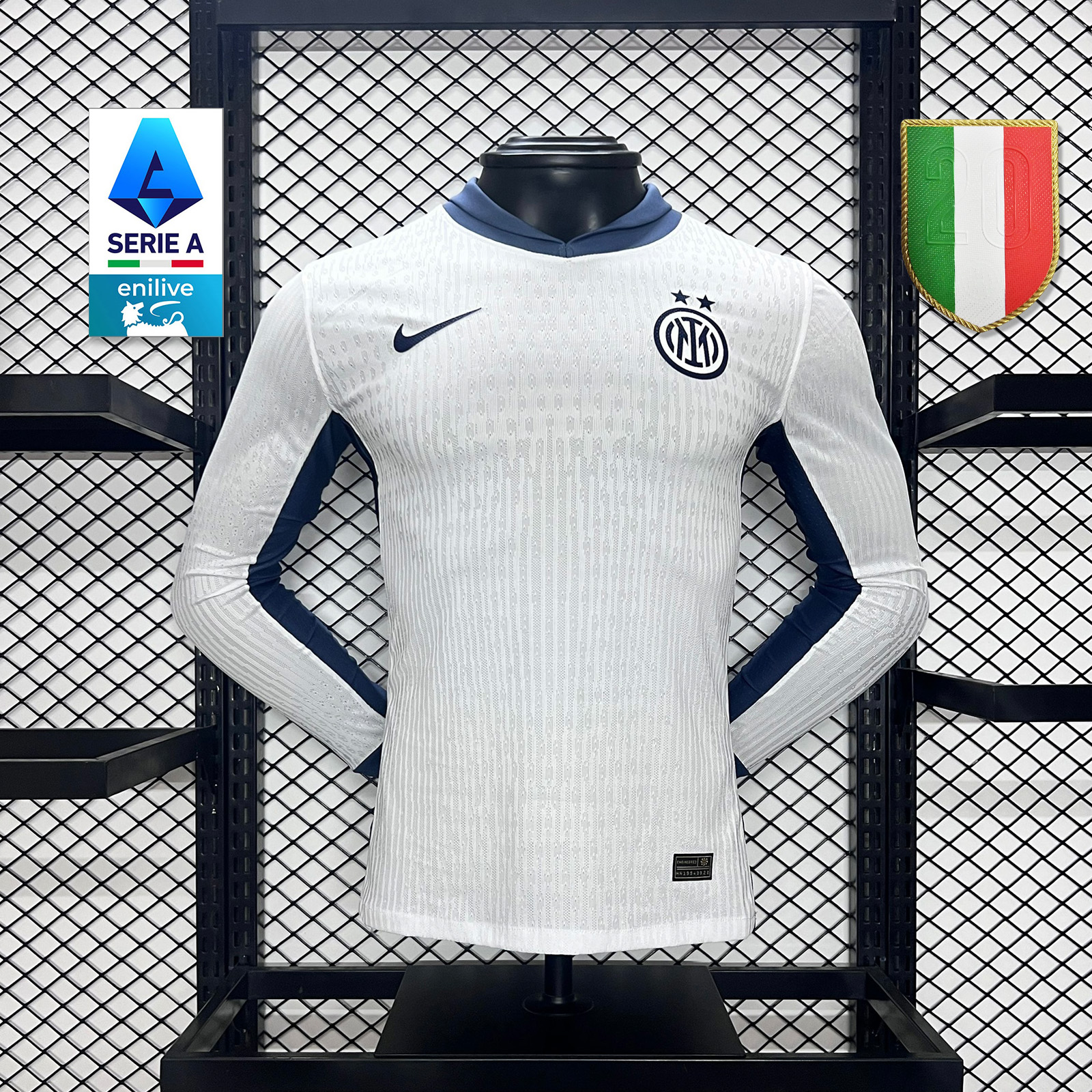 Inter Milan 24-25 Away Long Sleeve Jersey - Player Version - ManixJersey