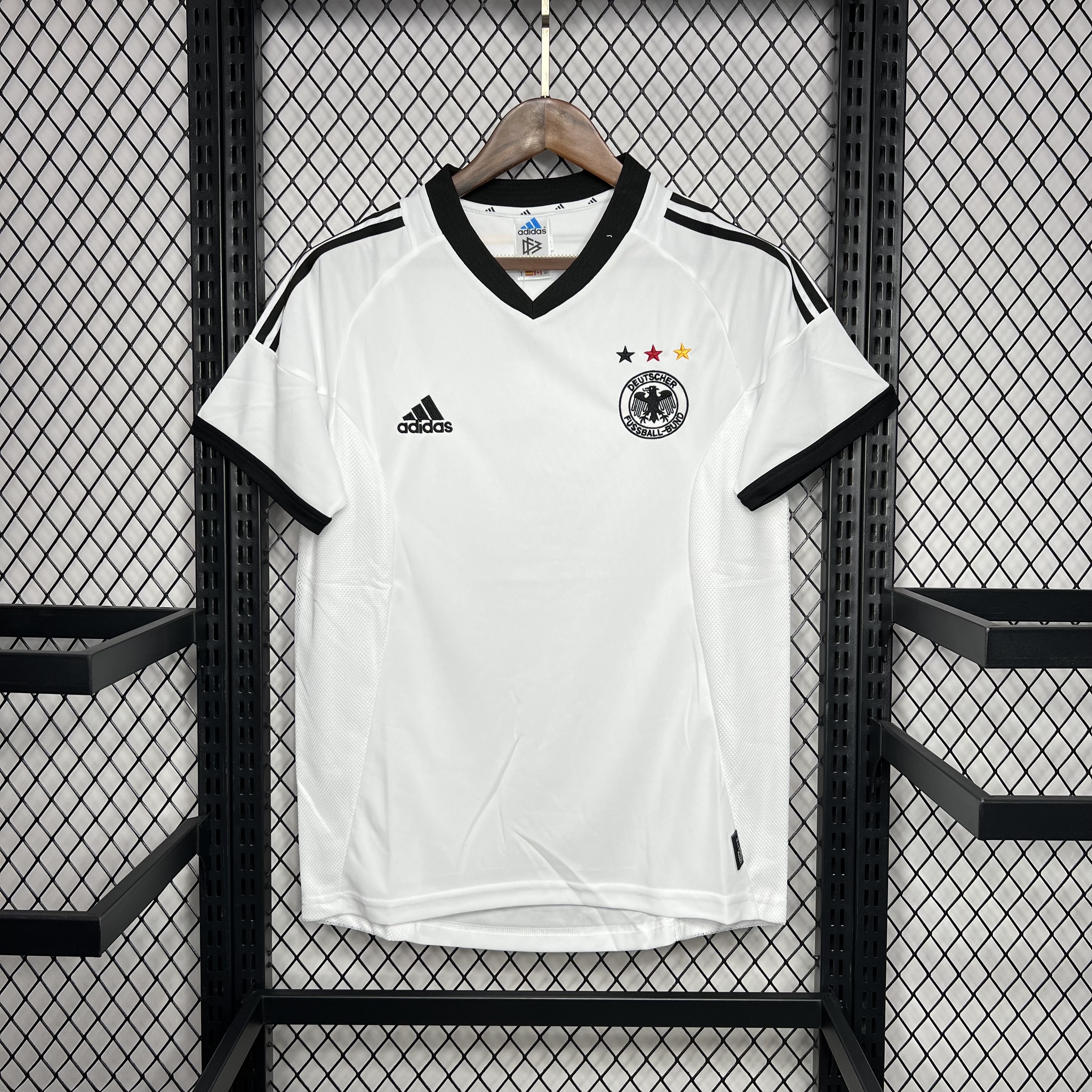 Retro Germany 2002 Home Stadium Jersey - ManixJersey