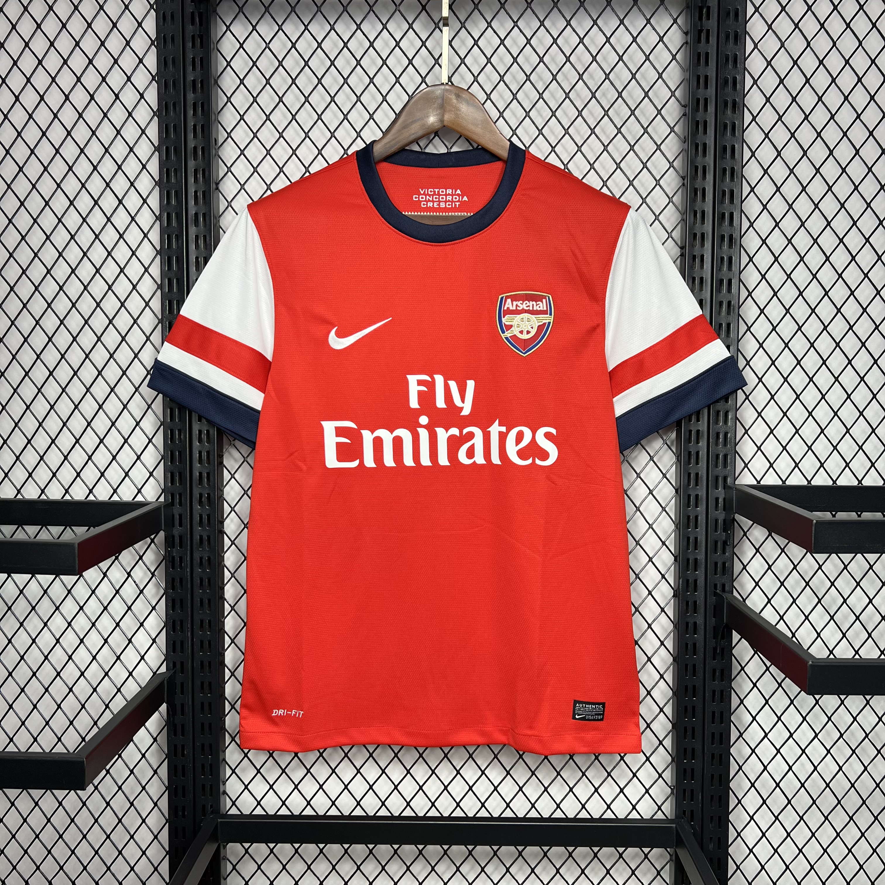 Retro Arsenal 2012-13 Home Stadium Jersey - ManixJersey
