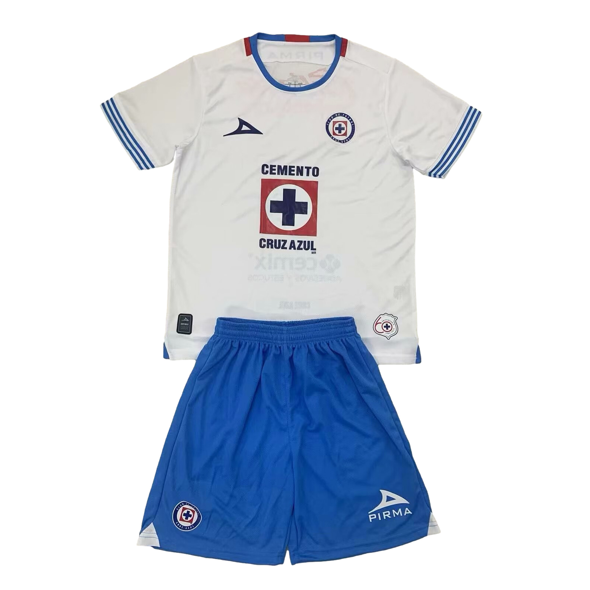 Cruz Azul 24-25 Away Kids Kit - ManixJersey
