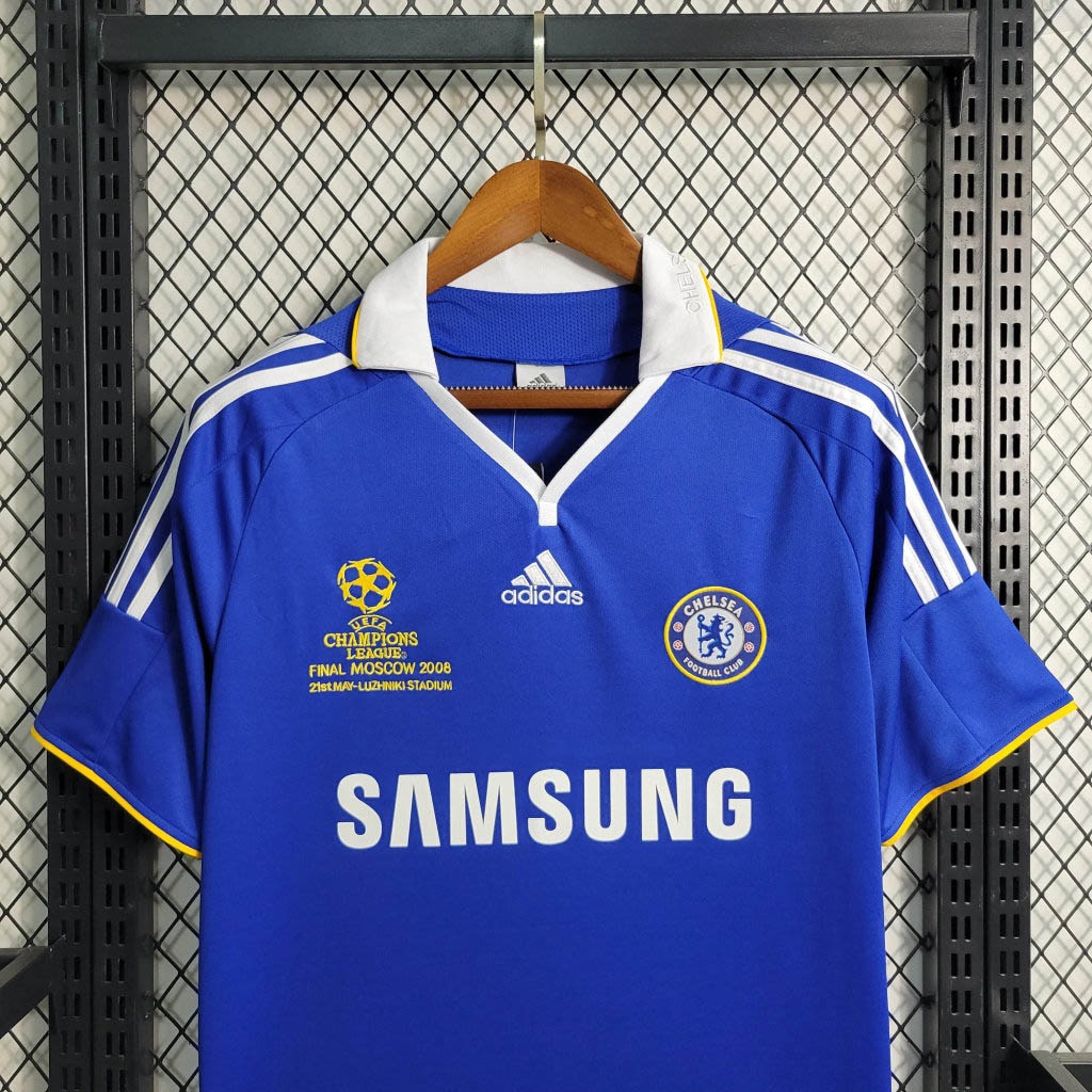 Retro CHELSEA 2007-08 Home Stadium Jersey - Champions League Final - ManixJersey