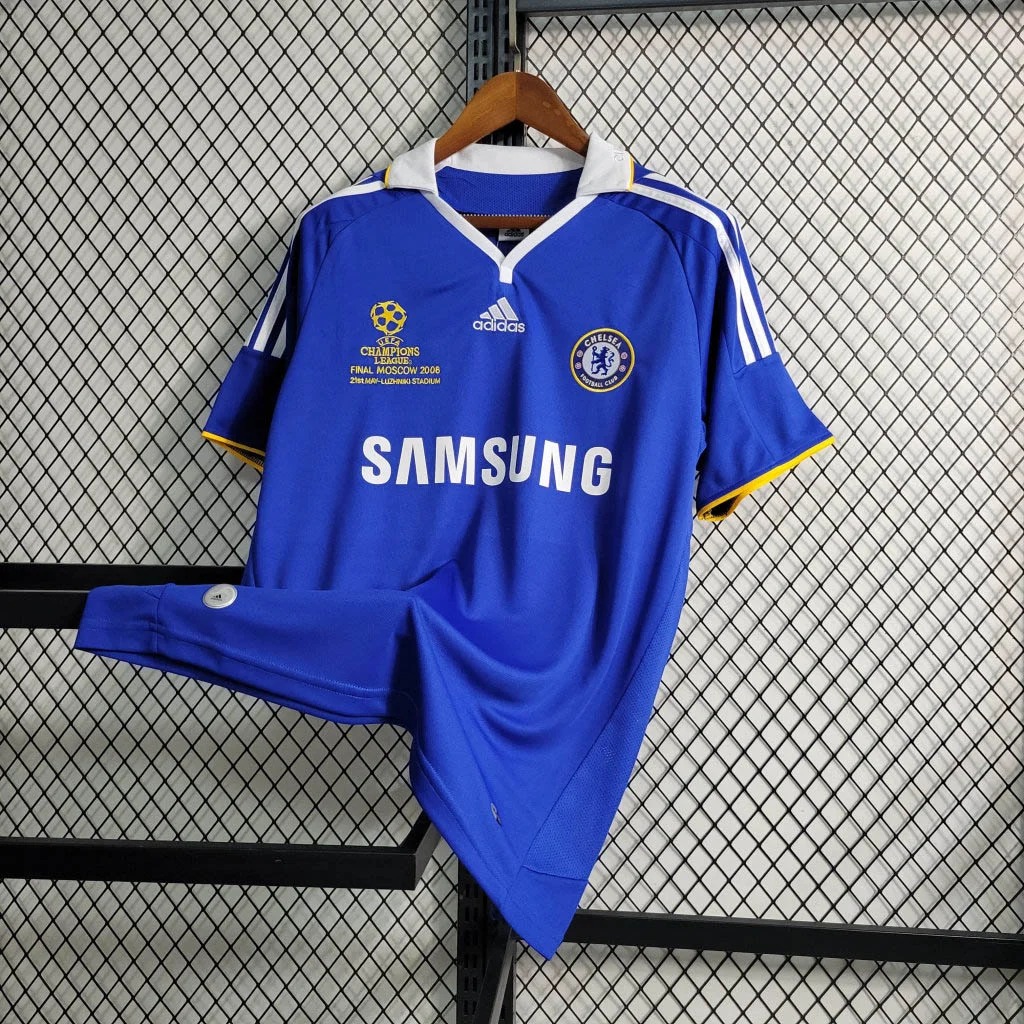 Retro CHELSEA 2007-08 Home Stadium Jersey - Champions League Final - ManixJersey