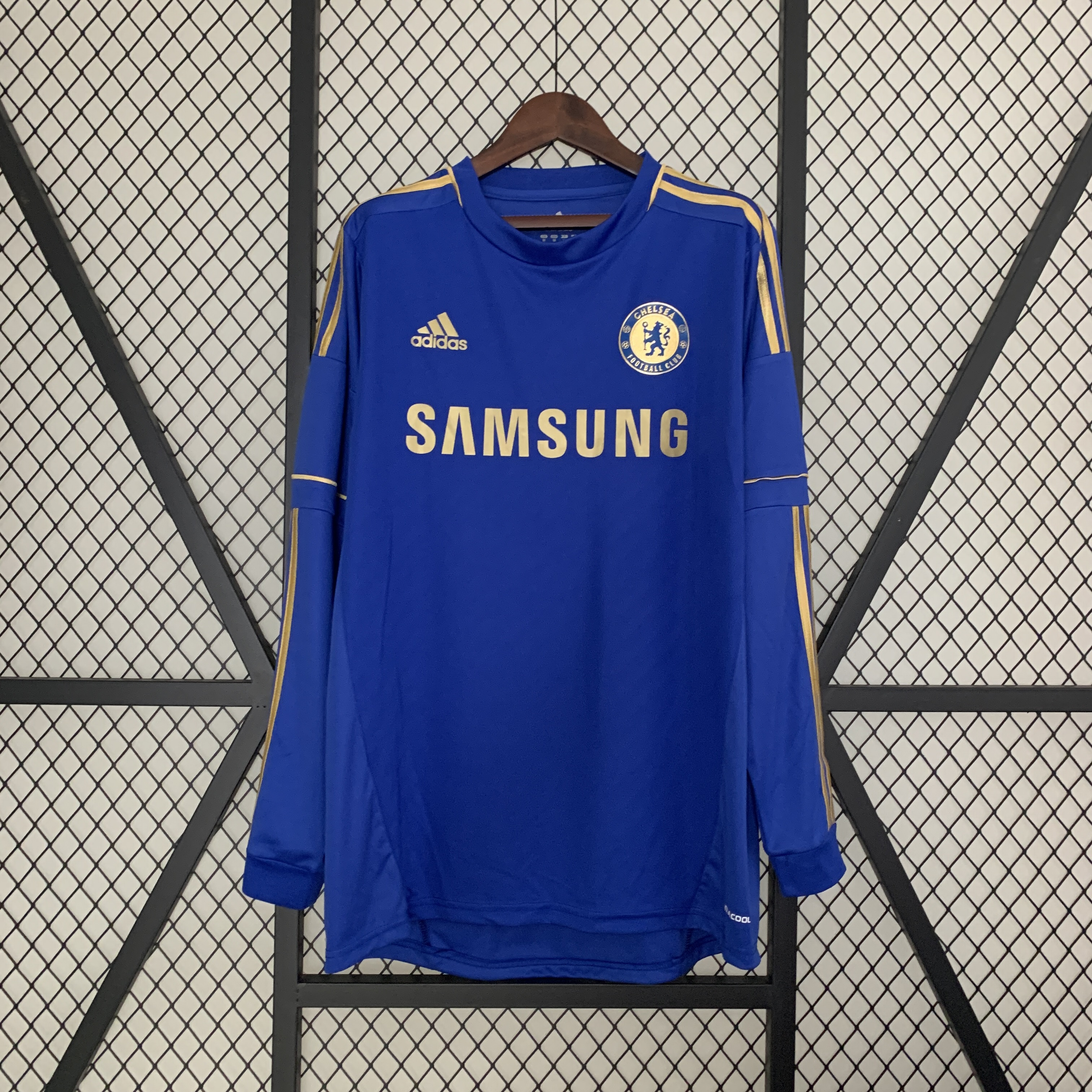 Retro CHELSEA 2012-13 Home Stadium Long Sleeve Jersey - ManixJersey