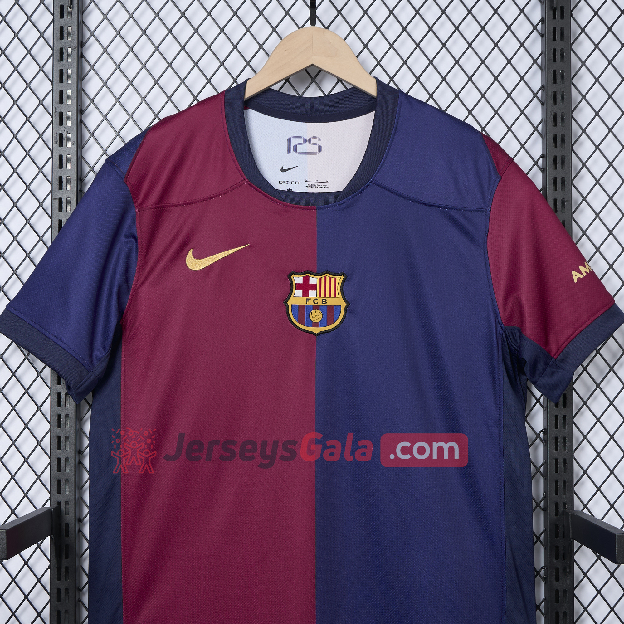 B.A.R.S.A 24-25 Home Unsponsored Jersey - Fans Version - ManixJersey