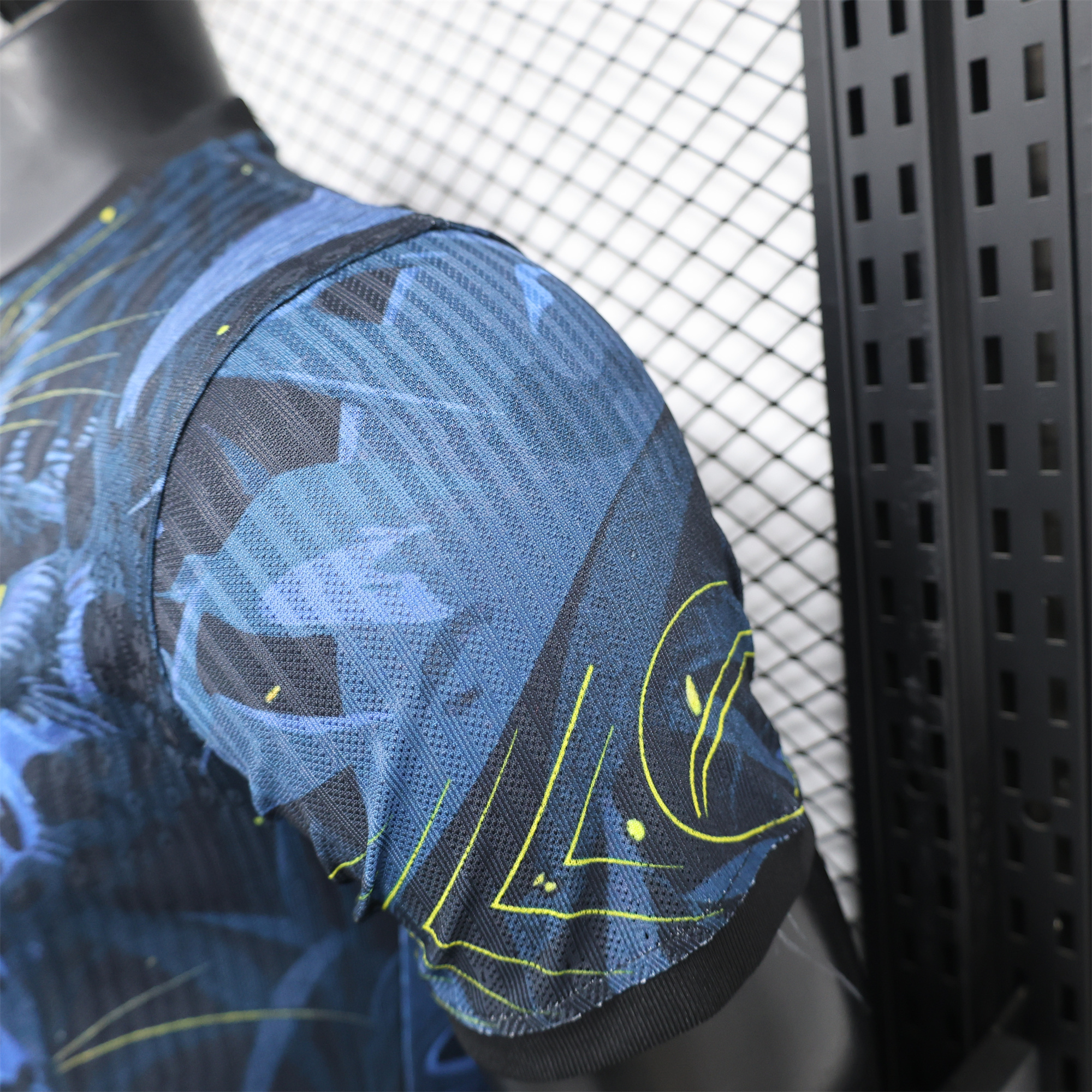 Brazil 2024 Black Blue Tiger Jersey - Player Version - ManixJersey