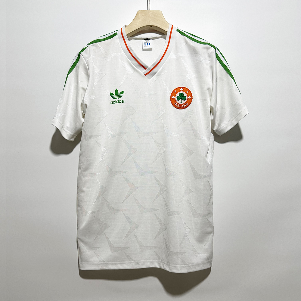 Retro Ireland 1990 Away Unsponsored Jersey - ManixJersey