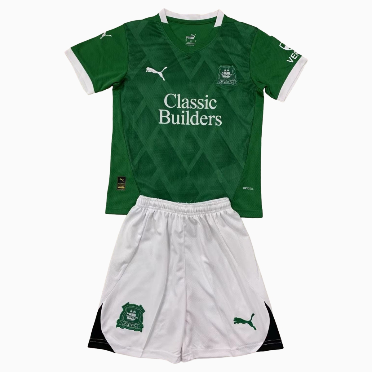 Plymouth Argyle 24-25 Home Men's Adult Jersey Set - Fans Version - ManixJersey