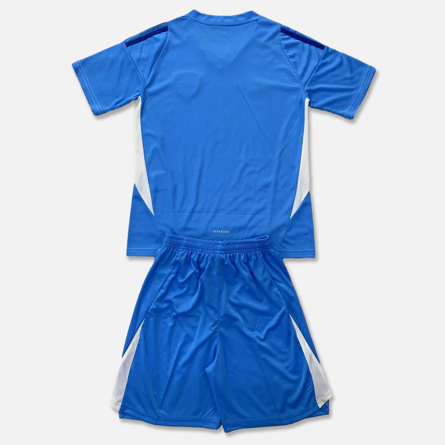 Leeds United 24-25 Lake Blue Goalkeeper Kids Kit - ManixJersey