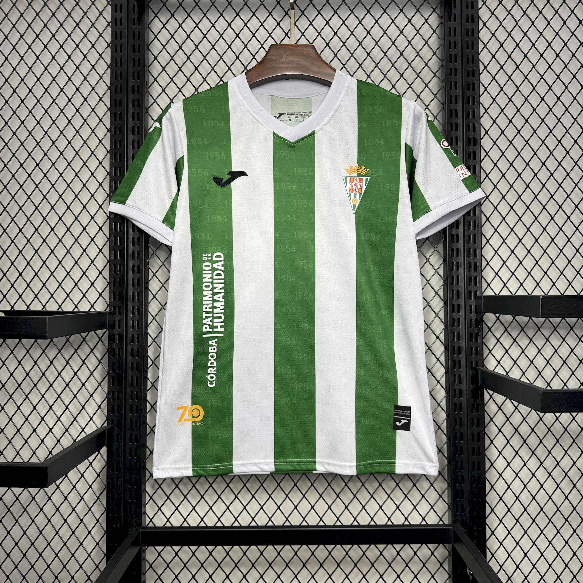 Cordoba CF 24-25 Home Stadium Jersey With All Sponsors - Fans Version - ManixJersey