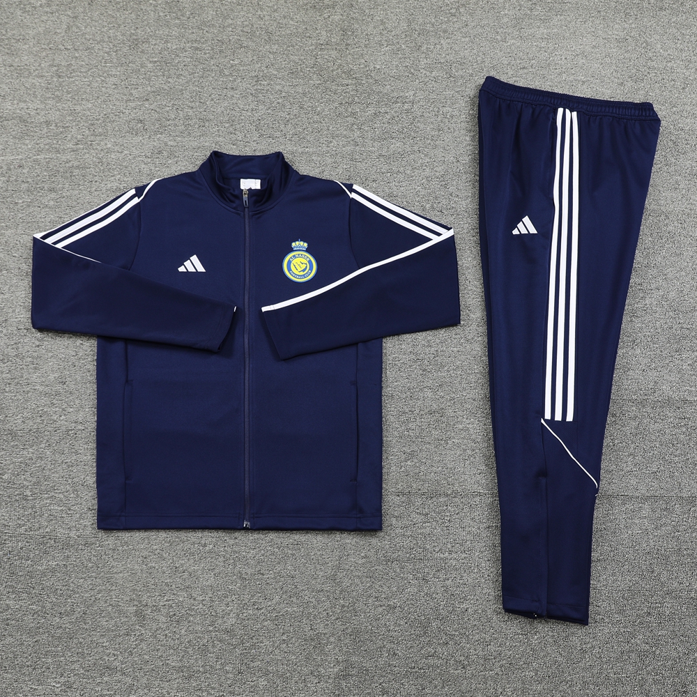 Al Nassr Riyadh Victory 24-25 Jacket Training Tracksuit - Royal Blue - ManixJersey