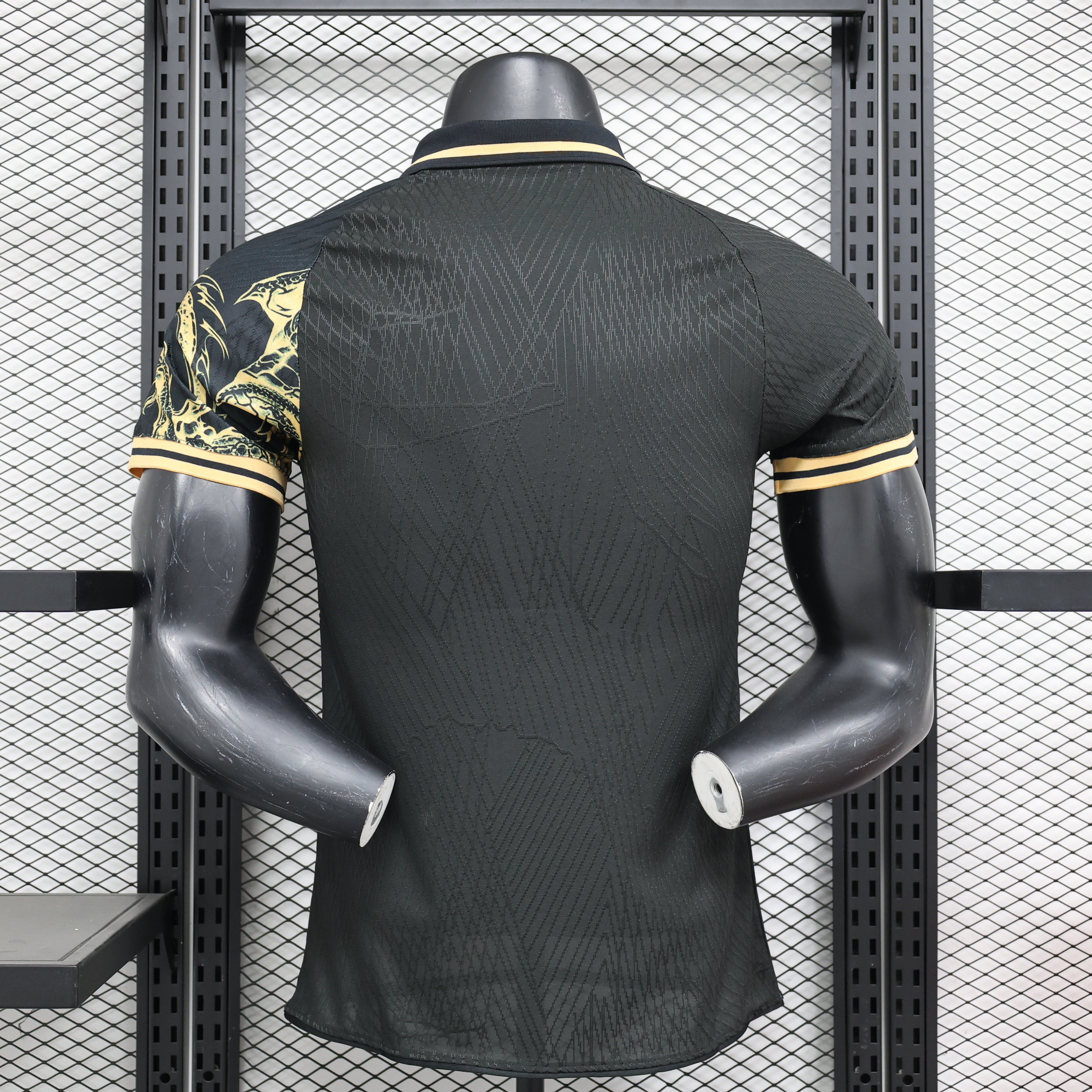 Real Madrid 24-25 Black & Golden Loong Special Edition Jersey - Player Version - ManixJersey