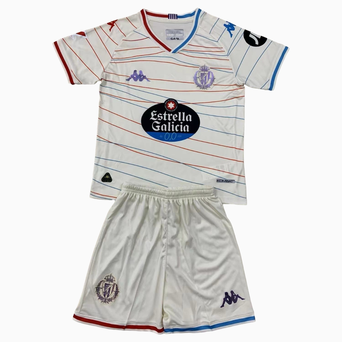 Real Valladolid 24-25 Away Kids Kit - ManixJersey