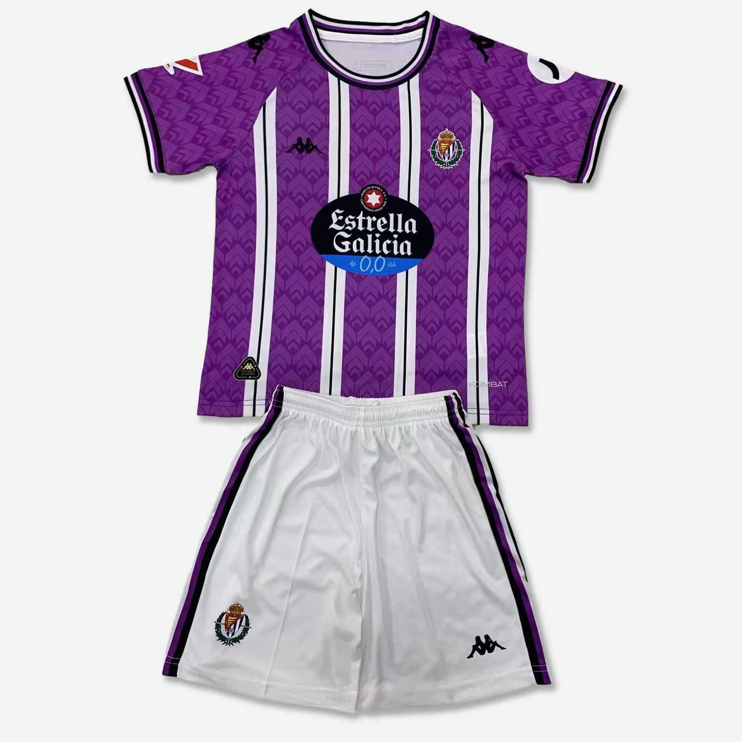 Real Valladolid 24-25 Home Kids Kit - ManixJersey