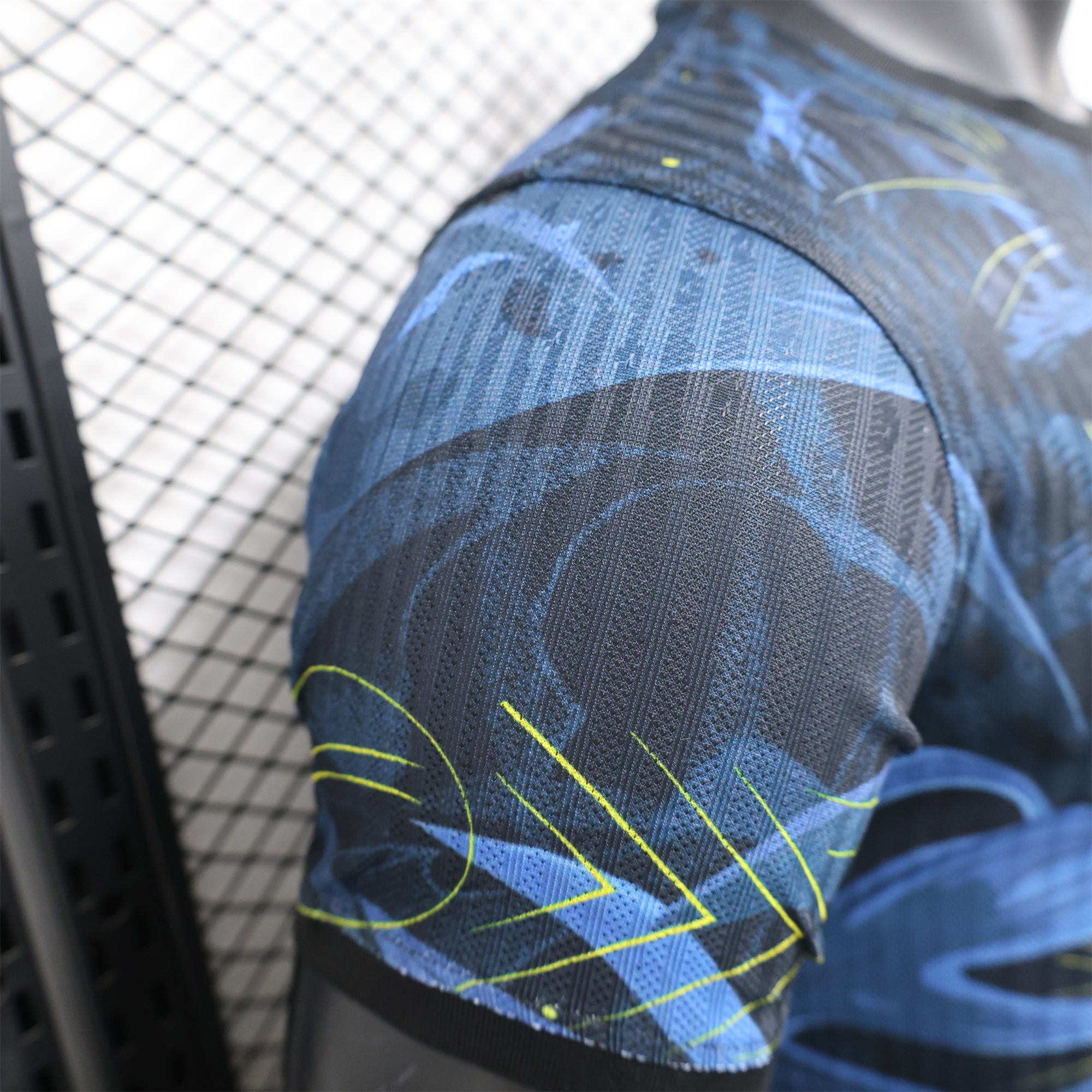 Brazil 2024 Black Blue Tiger Jersey - Player Version - ManixJersey