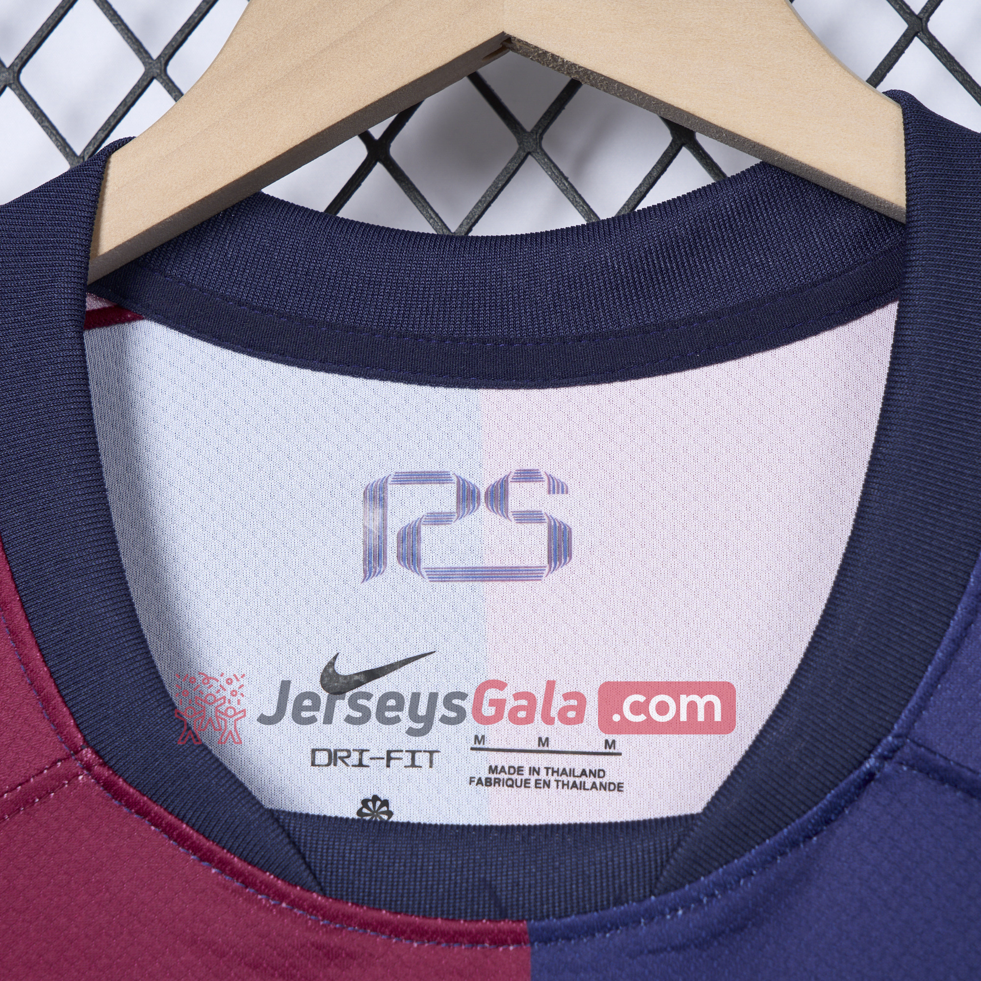 B.A.R.S.A 24-25 Home Unsponsored Jersey - Fans Version - ManixJersey