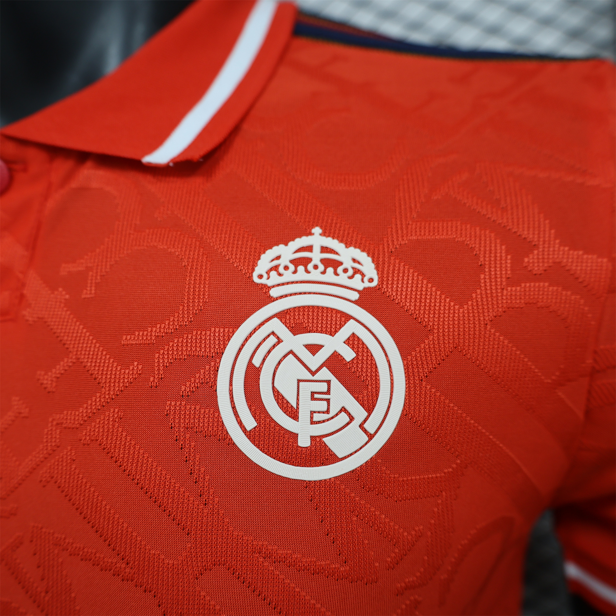 Real Madrid 24-25 Trefoil Orange Jersey - Player Version - ManixJersey