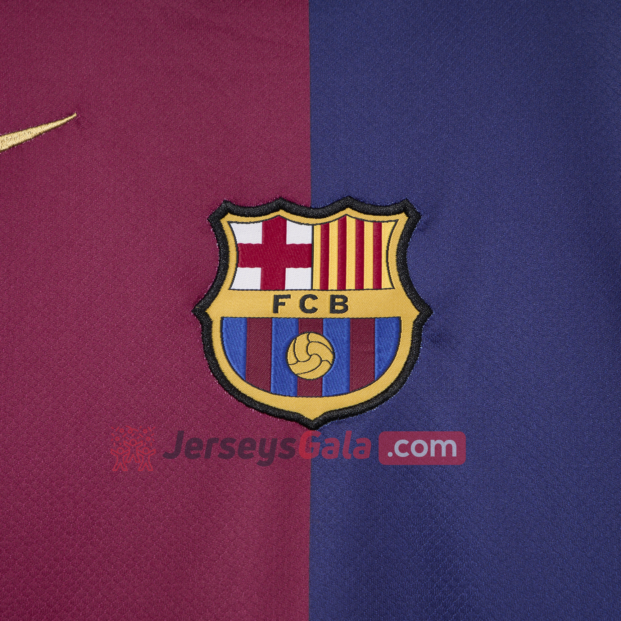 B.A.R.S.A 24-25 Home Unsponsored Jersey - Fans Version - ManixJersey