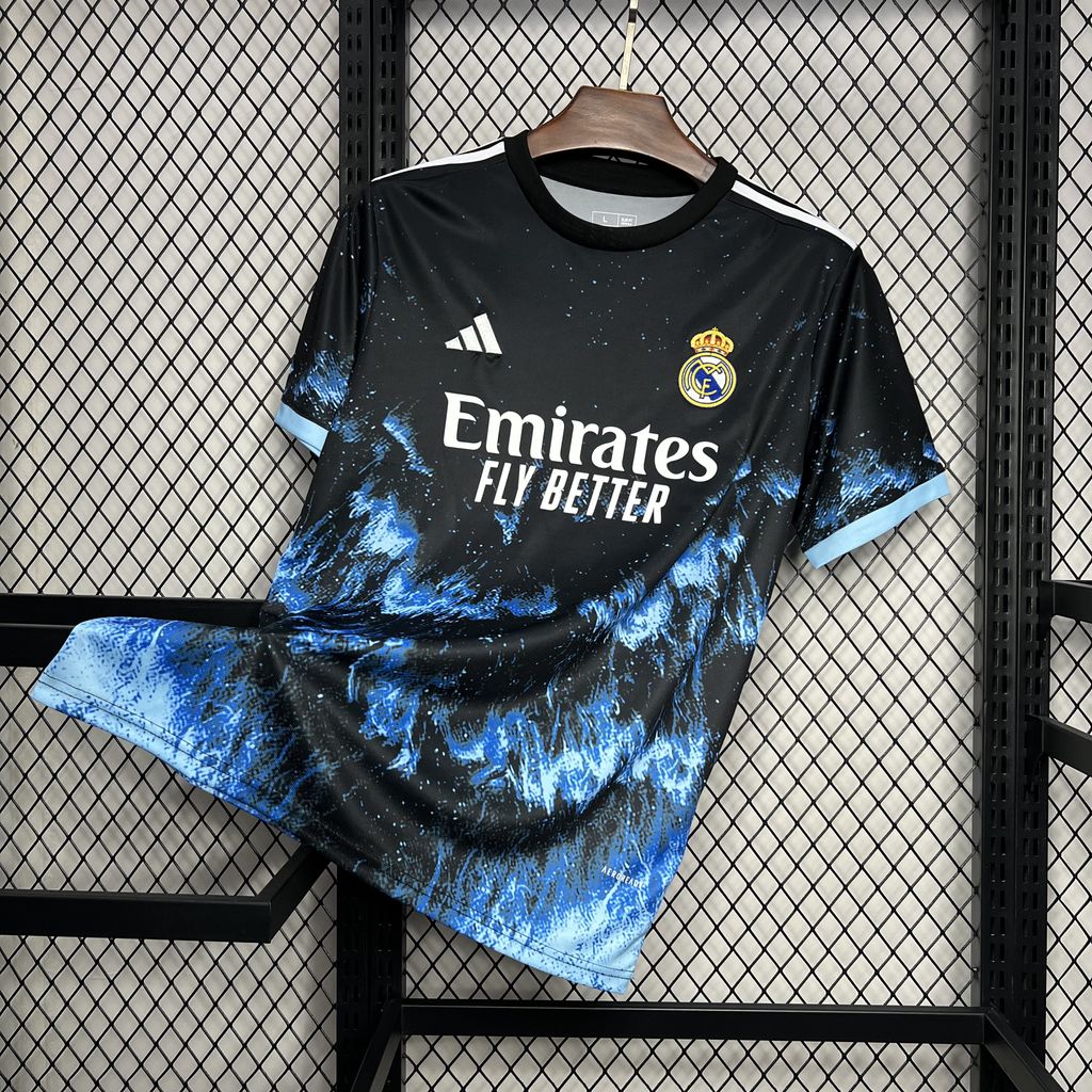 Real Madrid 24-25 Ocean Blue Special Edition Jersey - Fans Version - ManixJersey