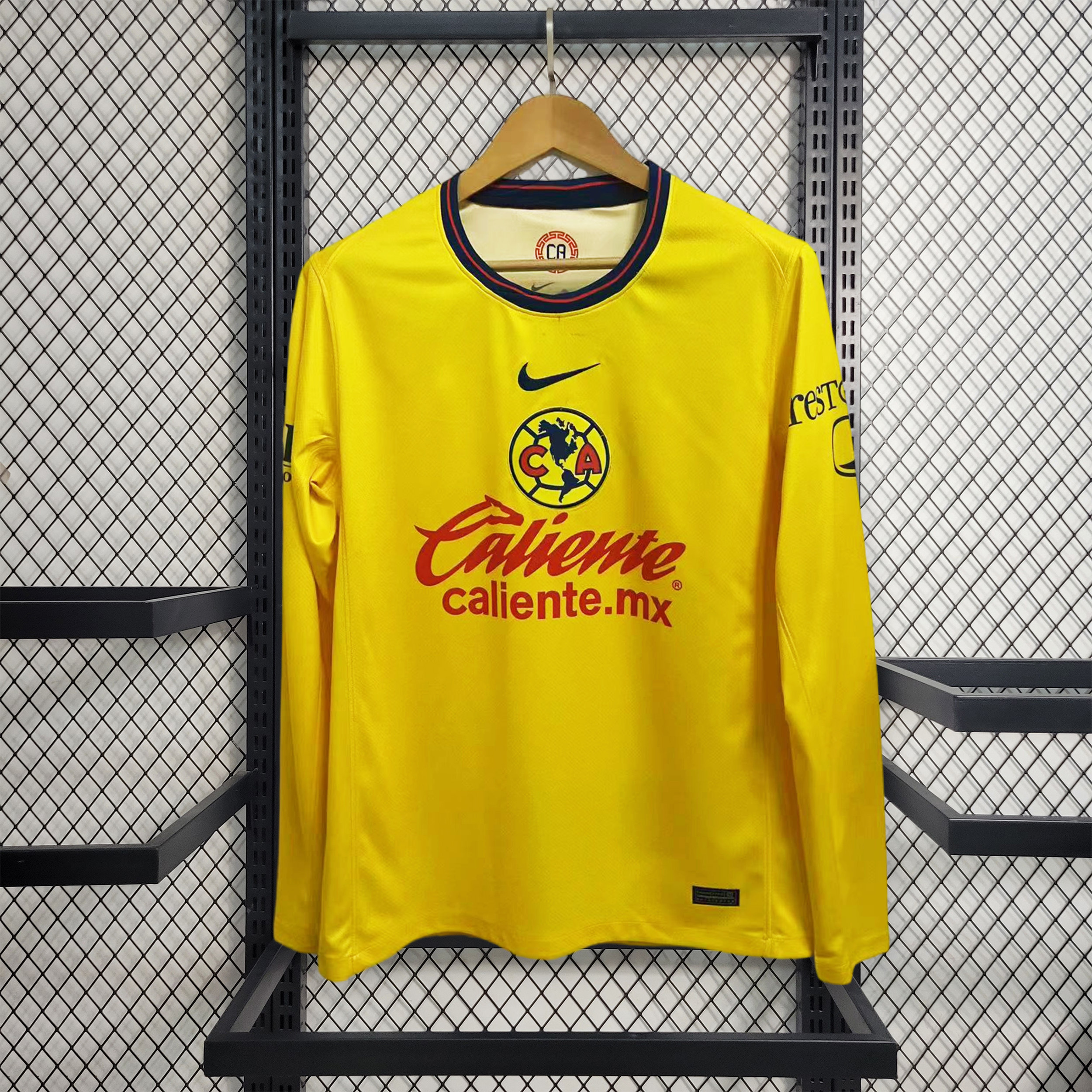 Club América 24-25 Home Long Sleeve Jersey - Fans Version - ManixJersey
