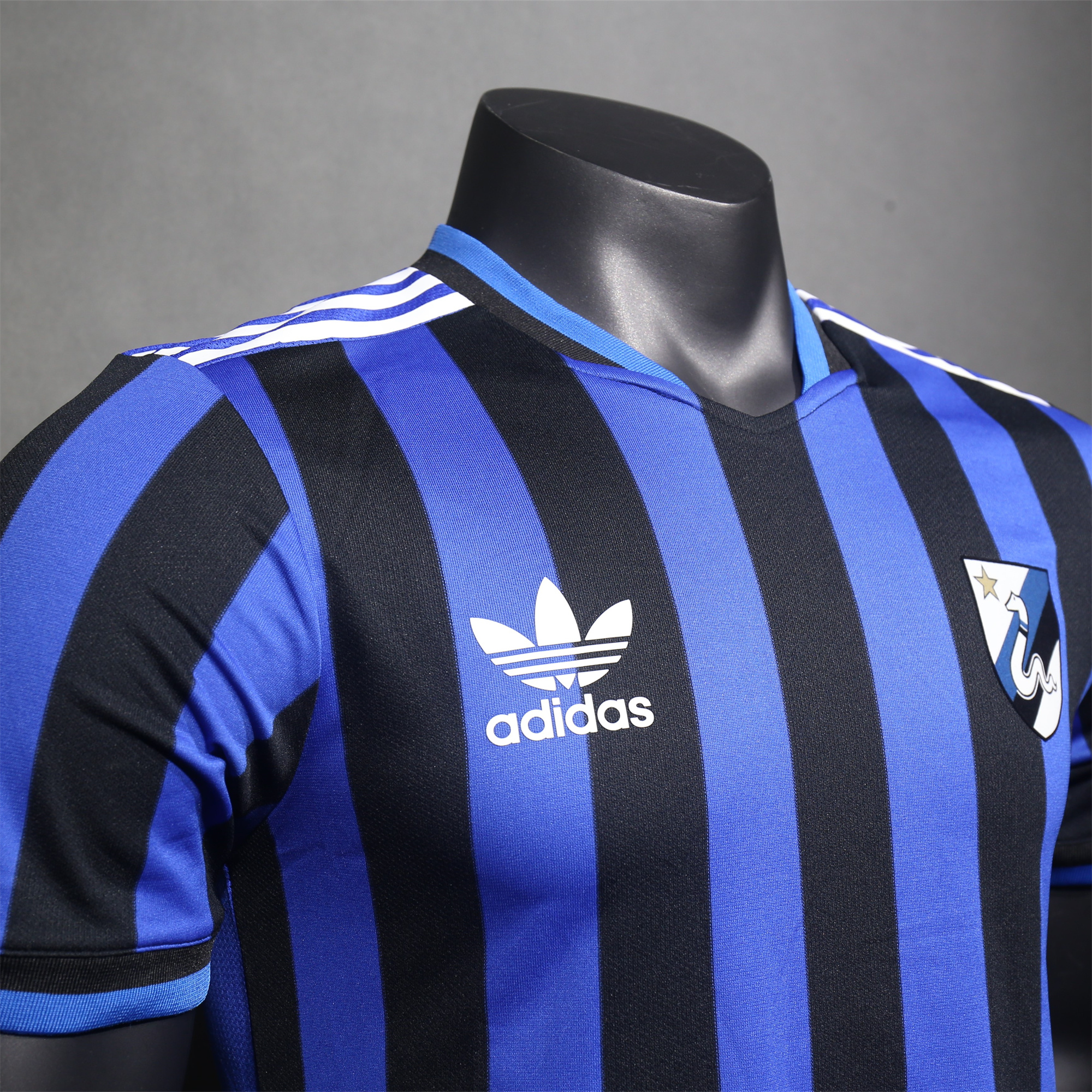 Inter Milan 24-25 Trefoil Vintage Unsponsored Special Jersey - ManixJersey