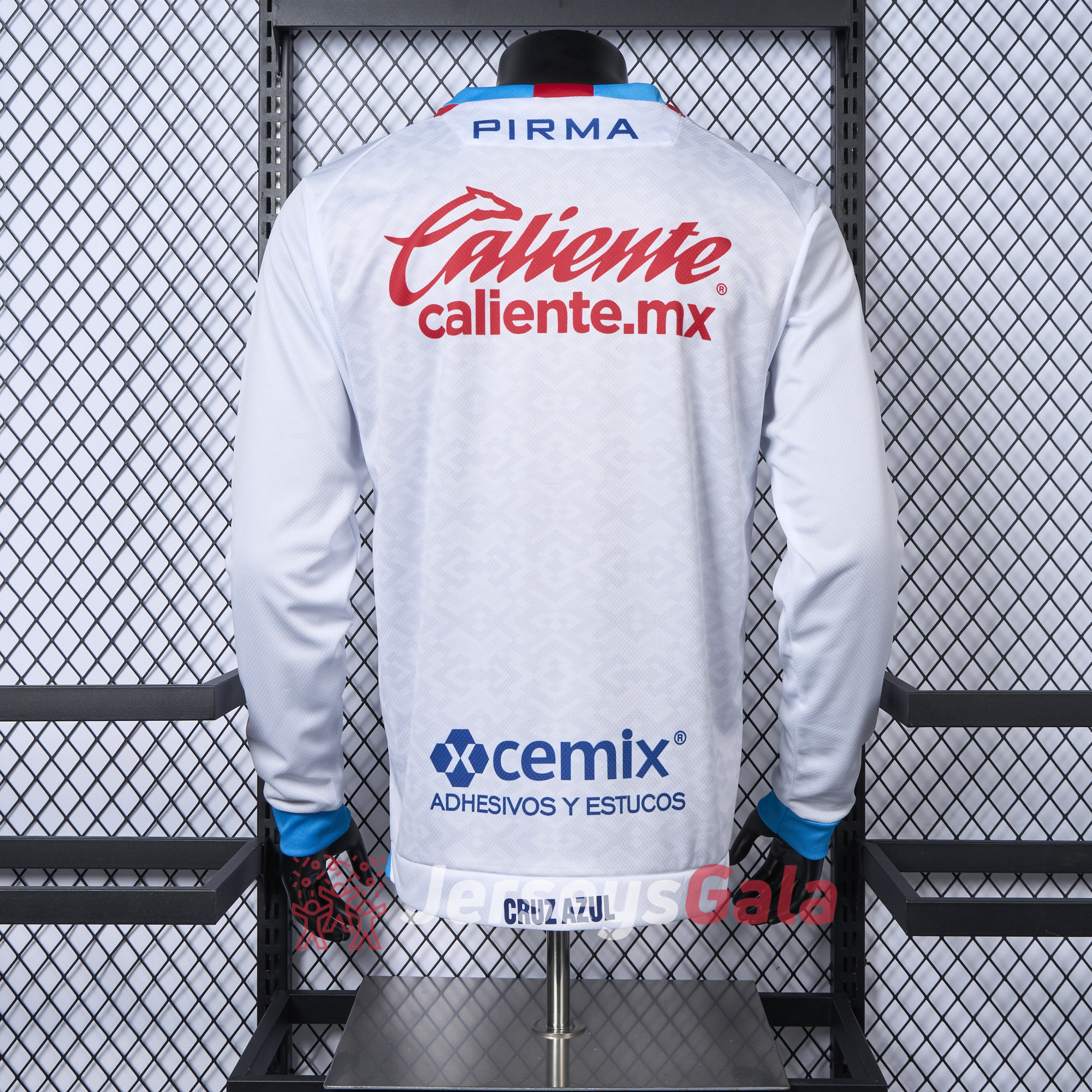 Cruz Azul 24-25 Away Long Sleeve Jersey - Player Version - ManixJersey