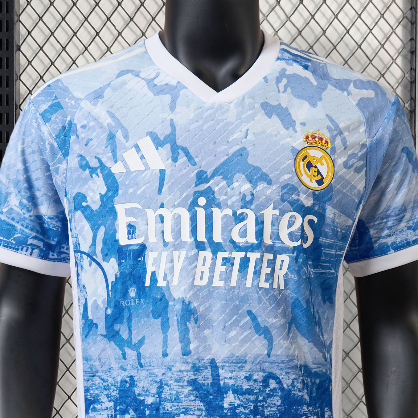 Real Madrid 24-25 Blue Special Edition Jersey - Player Version - ManixJersey