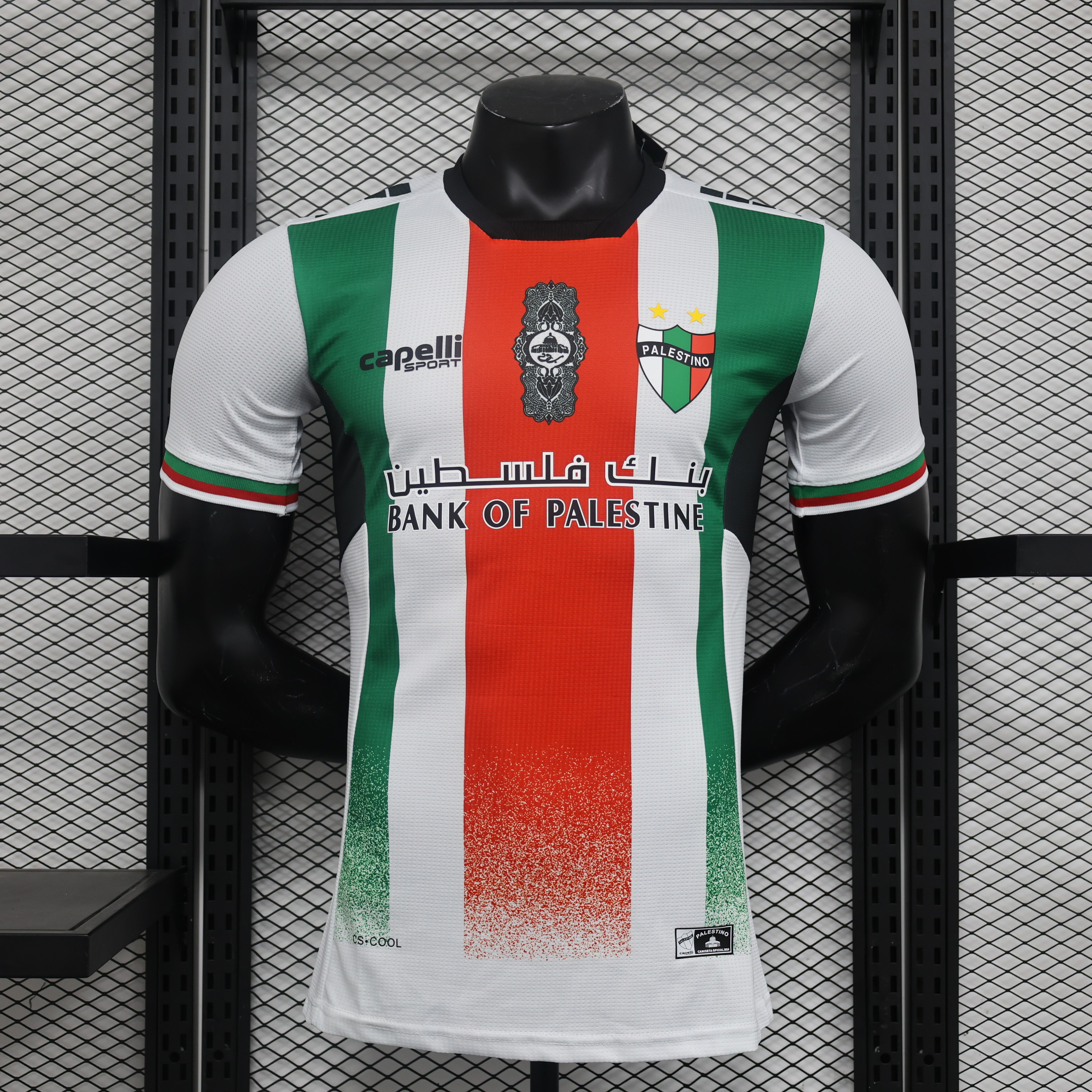 Club Deportivo Palestino 2024 Home Jersey - Player Version - ManixJersey