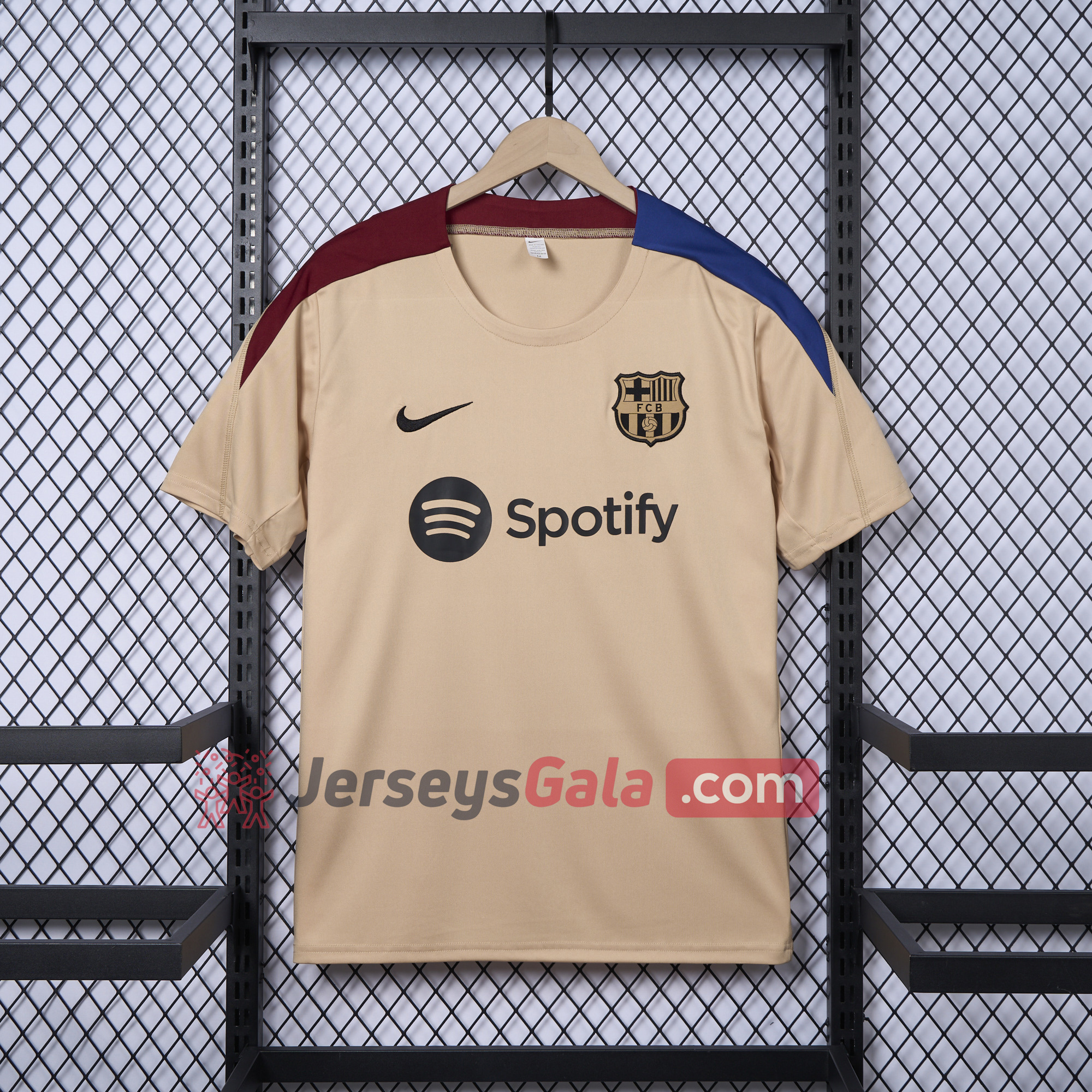 B.A.R.S.A 24-25 Frick Same Style Coach Training Shirt - Gold - ManixJersey