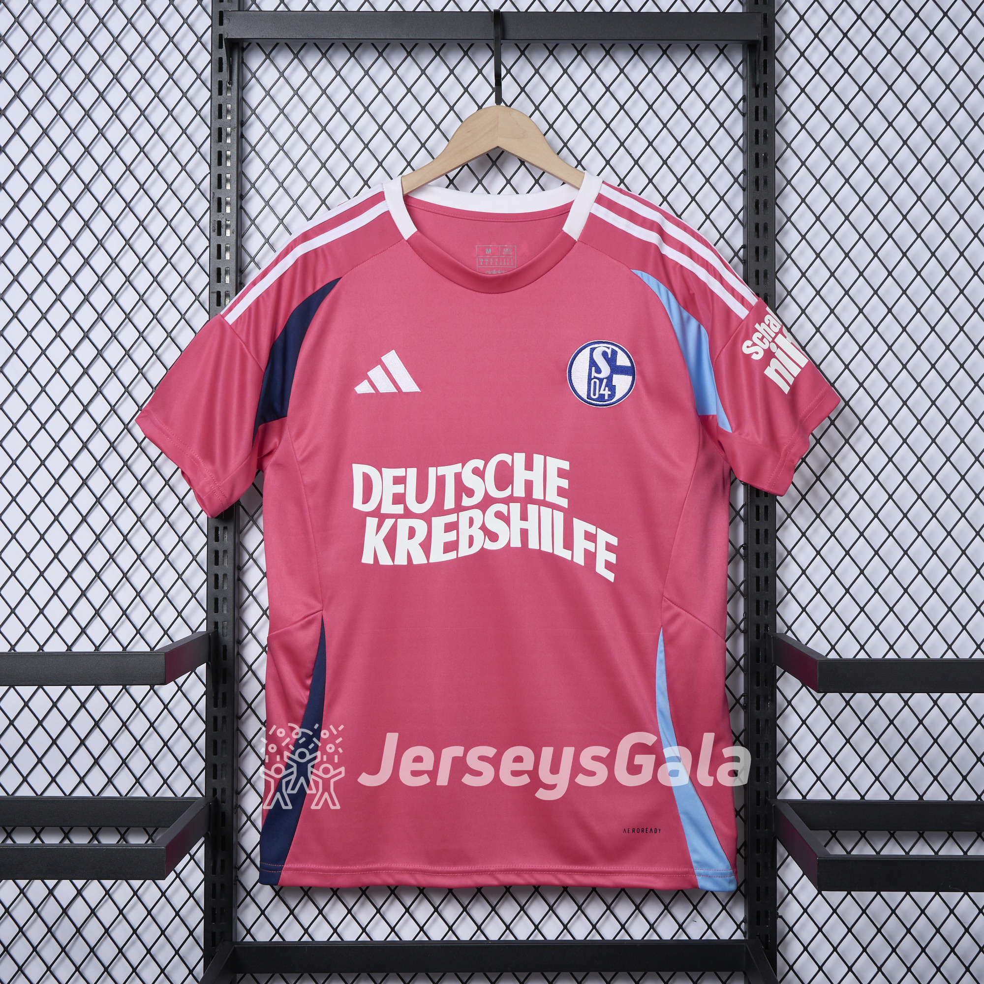 Schalke 04 24-25 GK Pink October Jersey - Fans Version - ManixJersey
