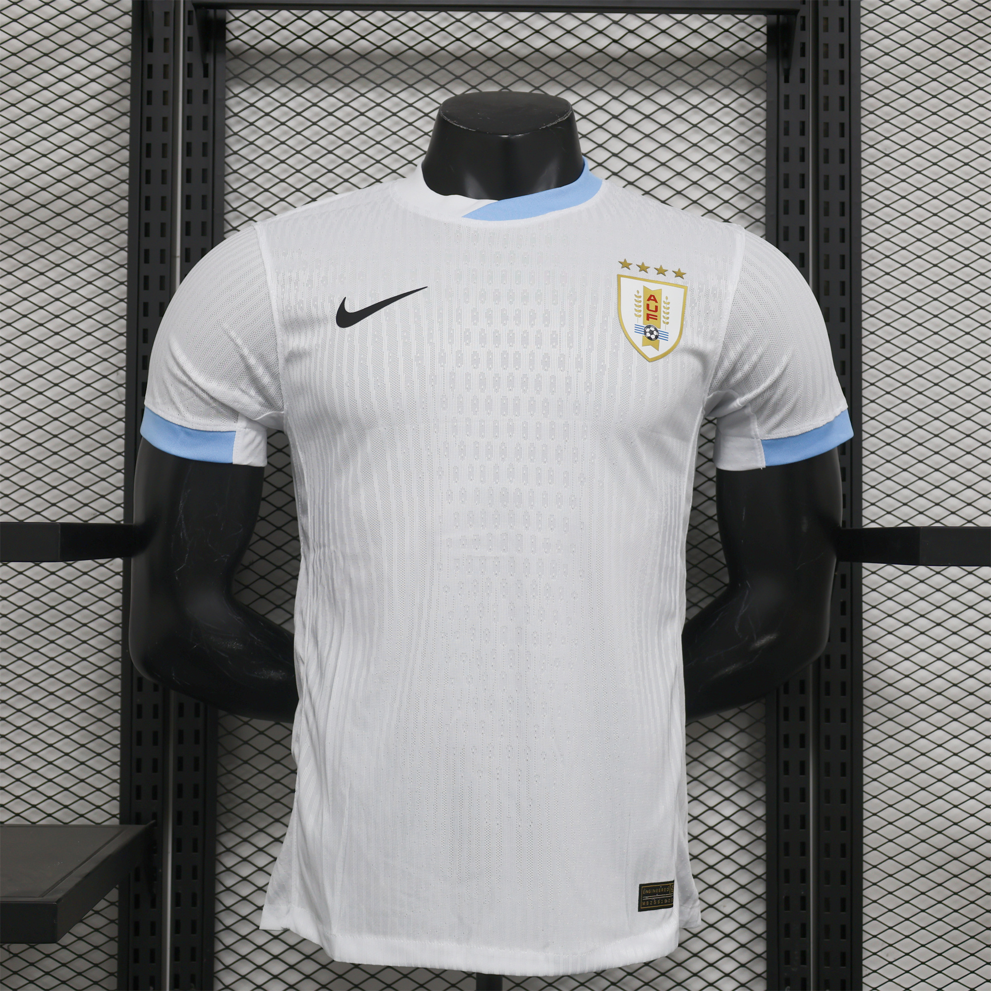 Uruguay 2024 Away Jersey With NK Logo- Player Version - ManixJersey