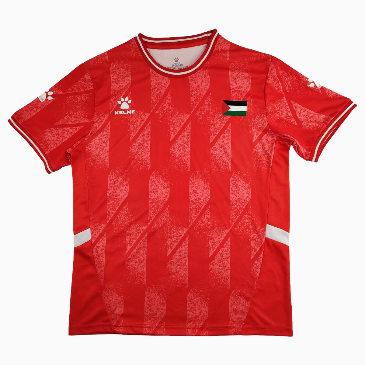 Palestine National Team 2024 Home Red Jersey - Fans Version - ManixJersey