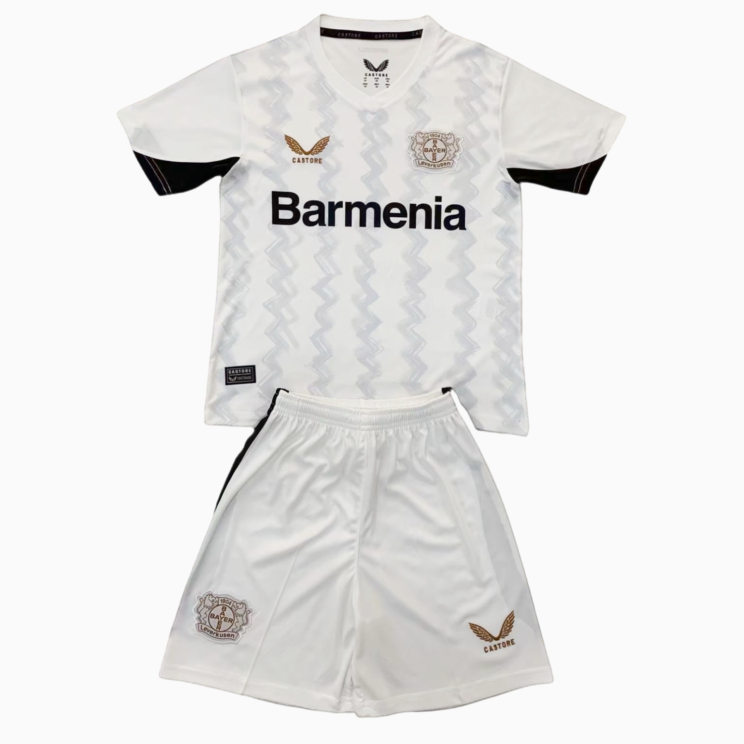 Bayer 04 Leverkusen 24-25 Away Kids Kit - ManixJersey