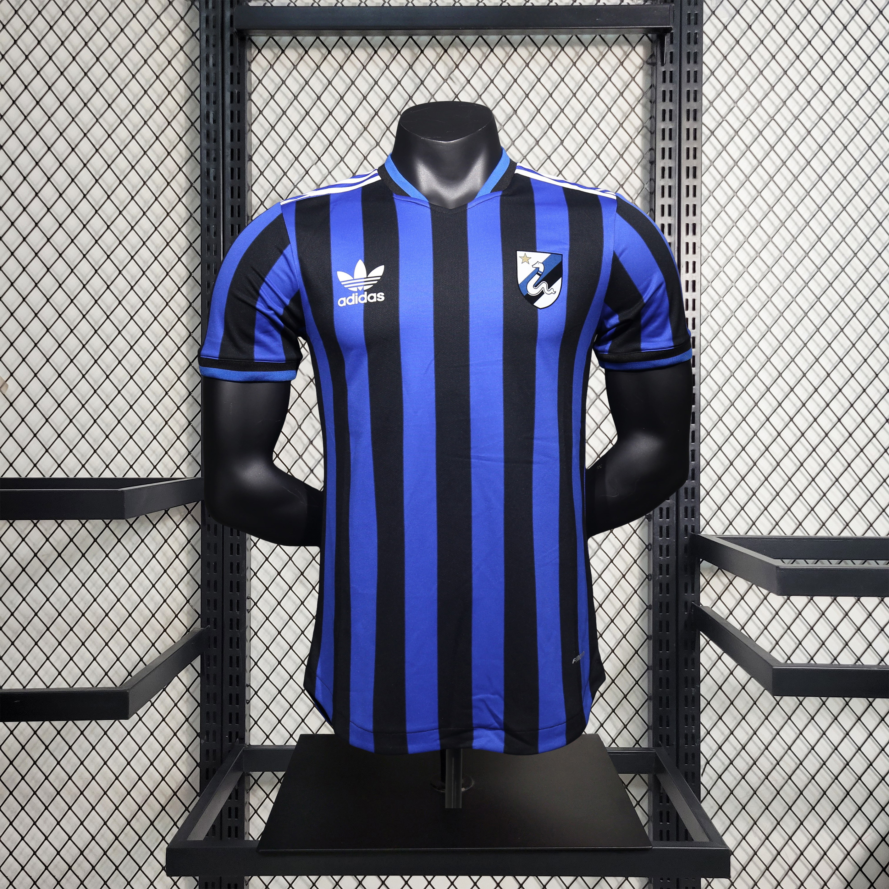 Inter Milan 24-25 Trefoil Vintage Unsponsored Special Jersey - ManixJersey