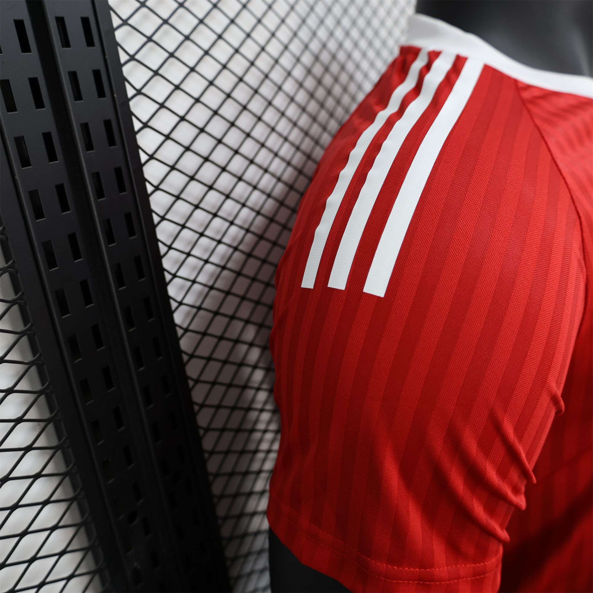 Manchester United 24-25 Red Trefoil Vintage Jersey - Player Version - ManixJersey