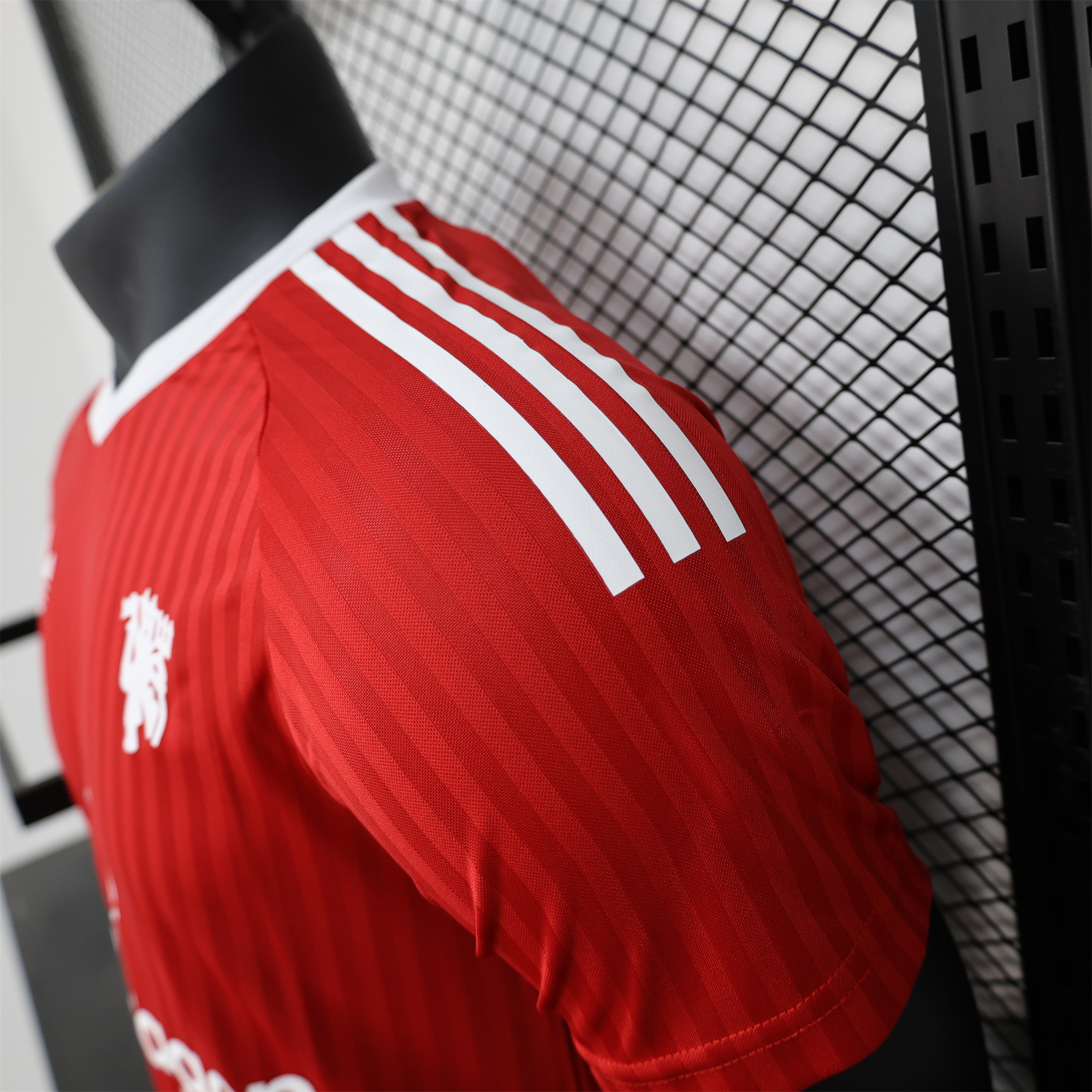 Manchester United 24-25 Red Trefoil Vintage Jersey - Player Version - ManixJersey