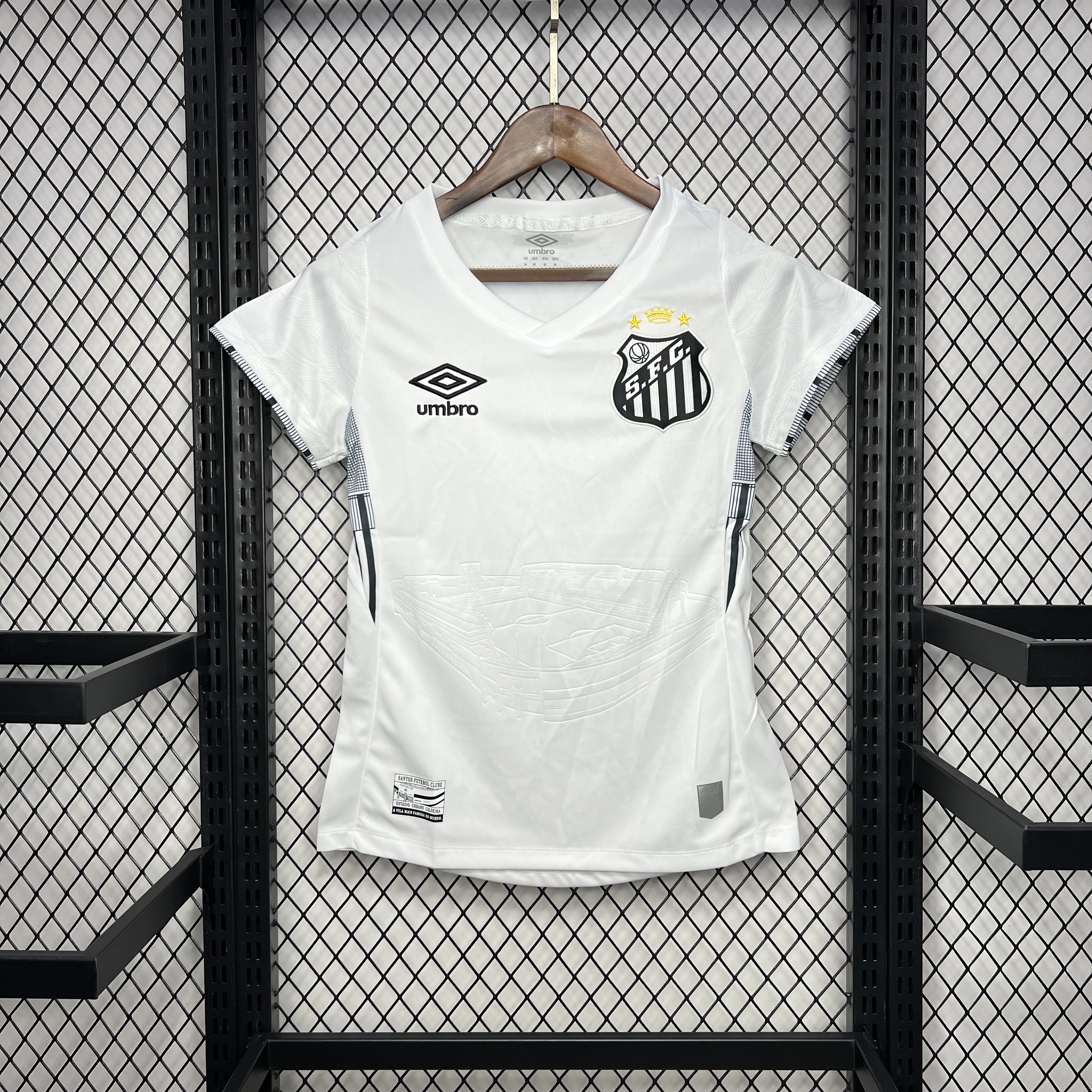 Women's Santos 24-25 Home Unsponsored Jersey - Fans Version - ManixJersey