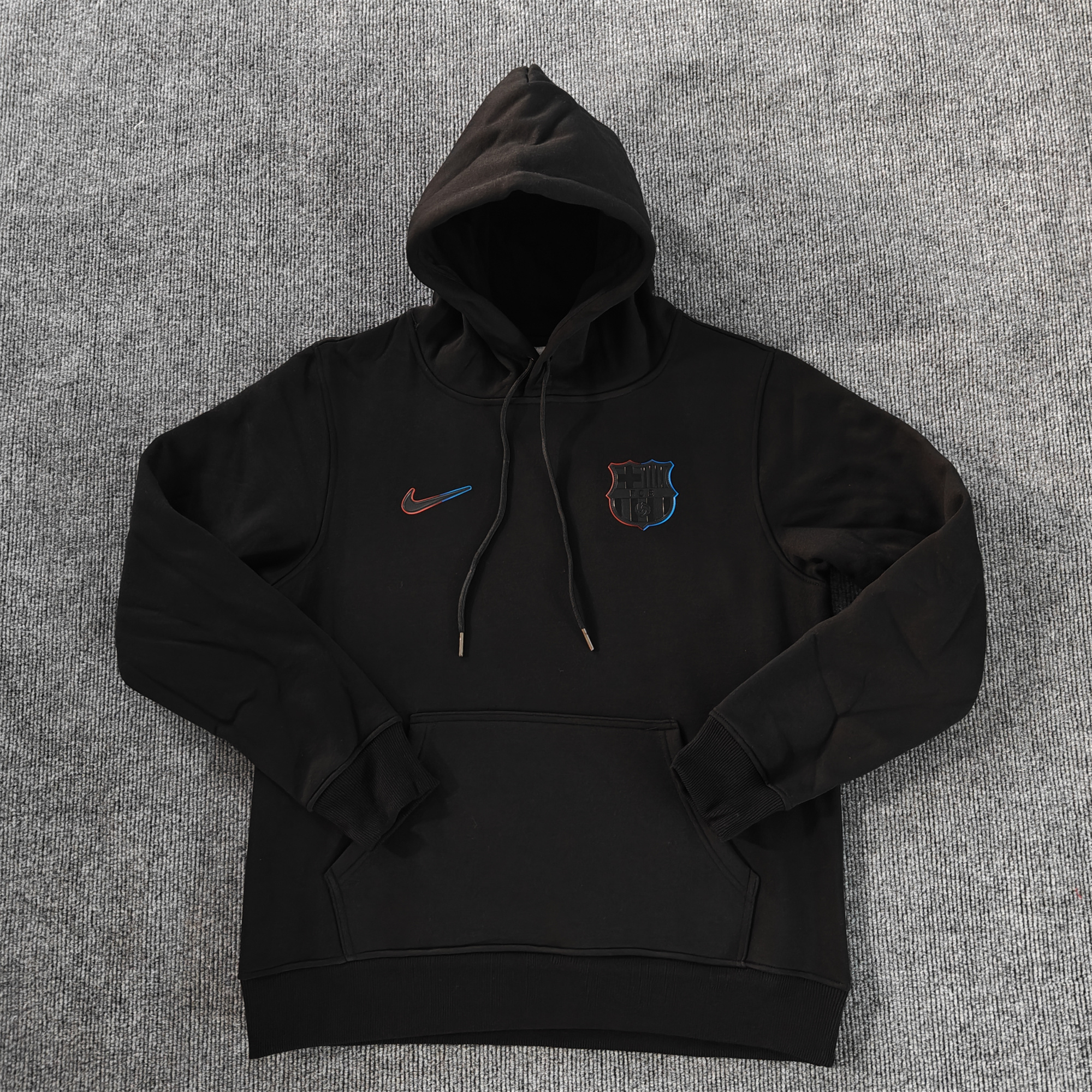 B.A.R.S.A 24-25 Black Team Badge Hoodie - Black - ManixJersey
