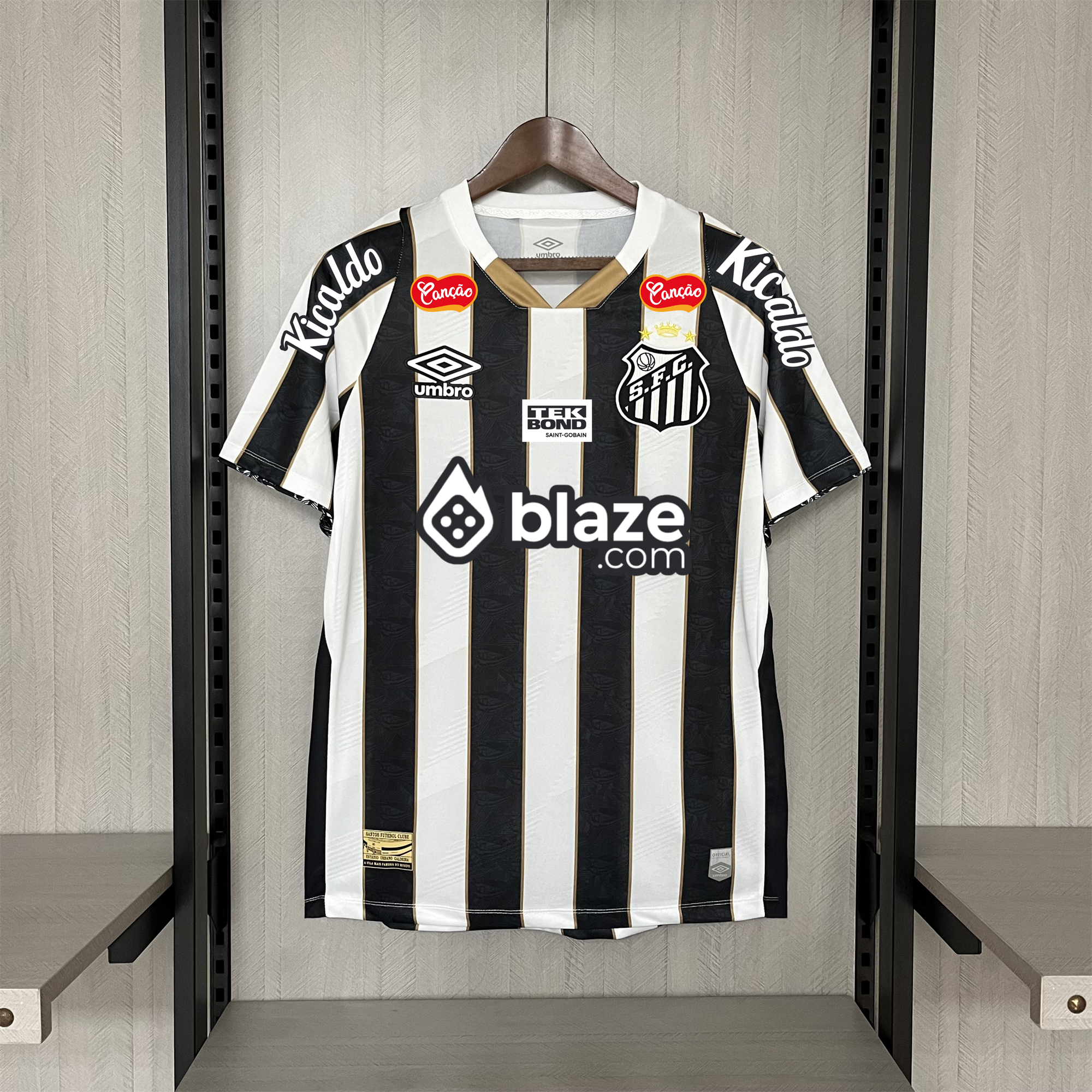 Santos 24-25 Away Jersey with Sponsors - Fans Version - ManixJersey