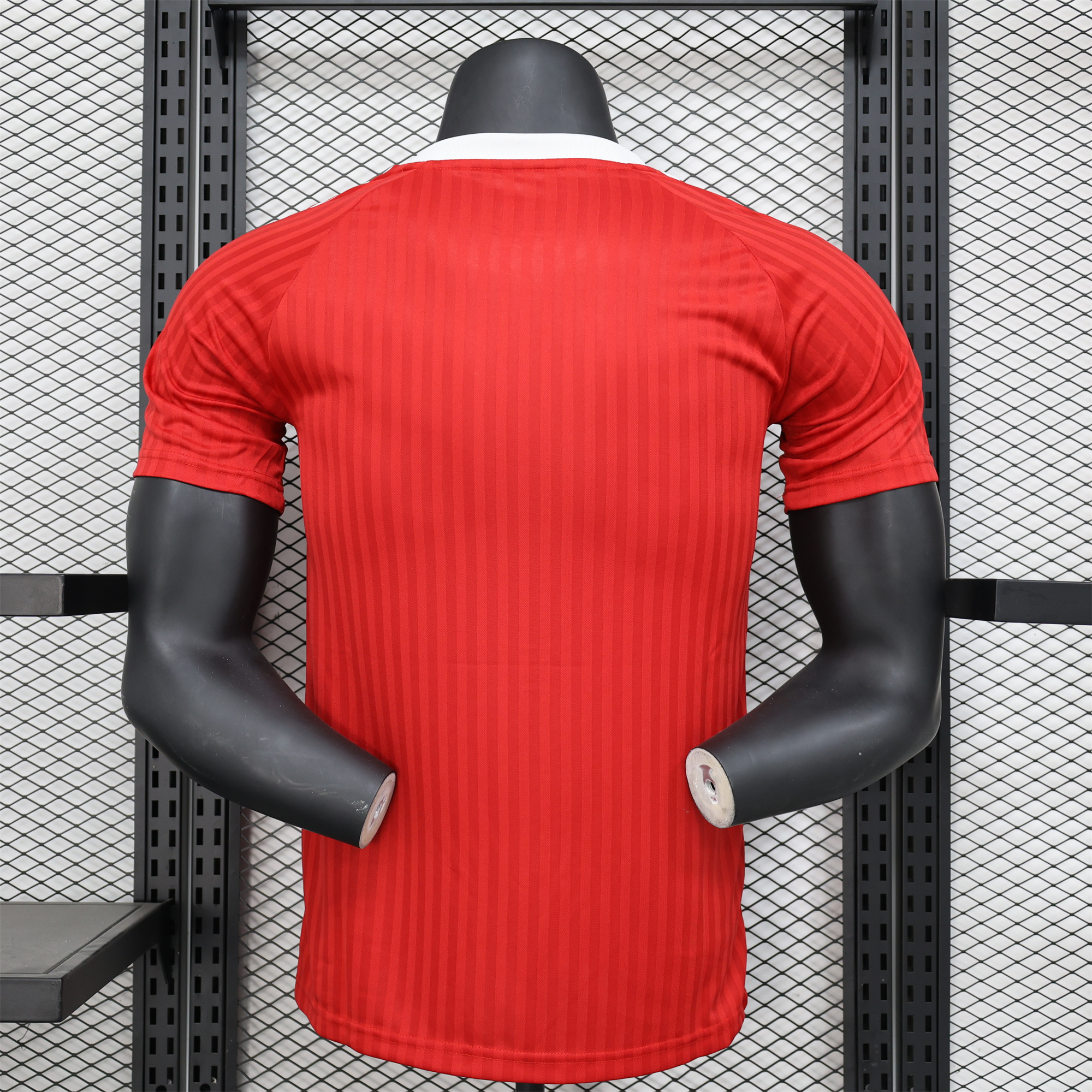 Manchester United 24-25 Red Trefoil Vintage Jersey - Player Version - ManixJersey