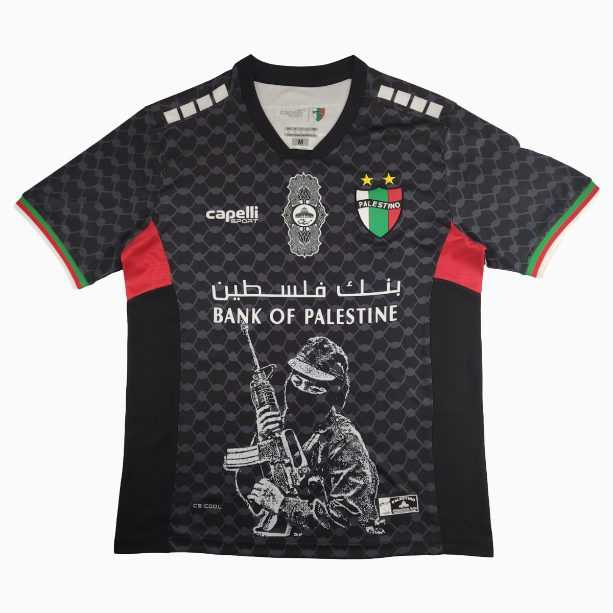 Club Deportivo Palestino 2024 Away Black Special Jersey - Fans Version - ManixJersey