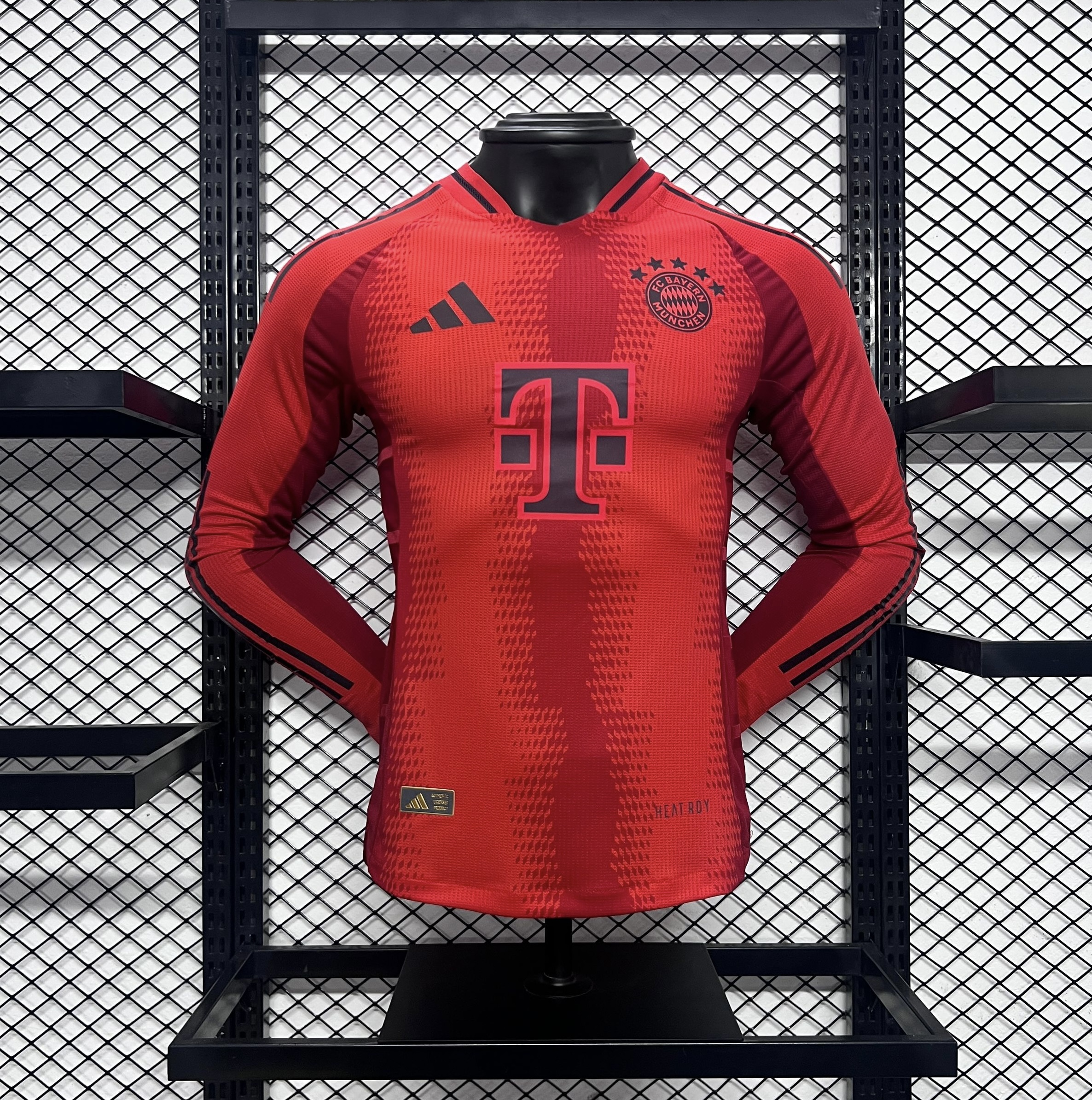 Bayern Munich 24-25 Home Long Sleeve Jersey - Player Version - ManixJersey