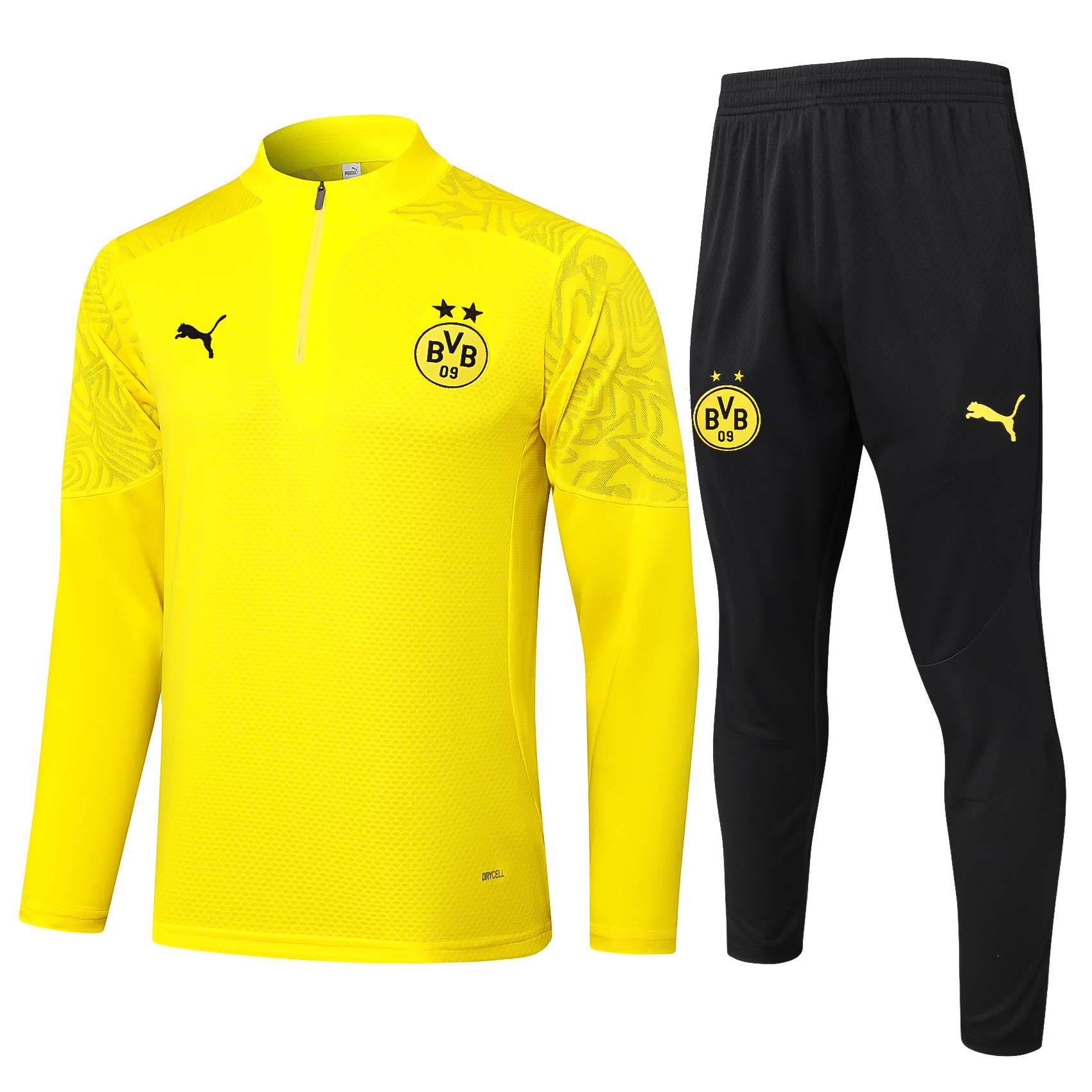 Dortmund 24-25 Long Sleeve Training Set - Player Version - Yellow - ManixJersey