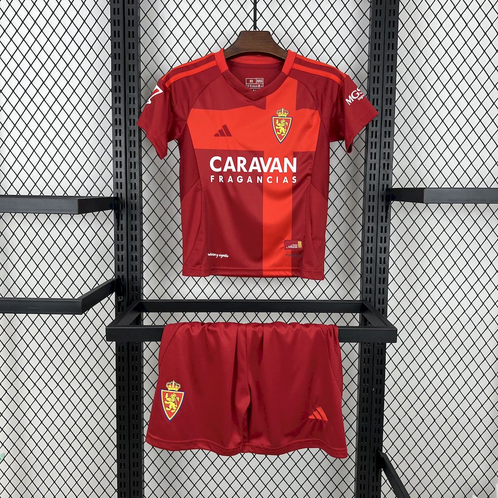 Real Zaragoza 24-25 Away Kids Kit - ManixJersey