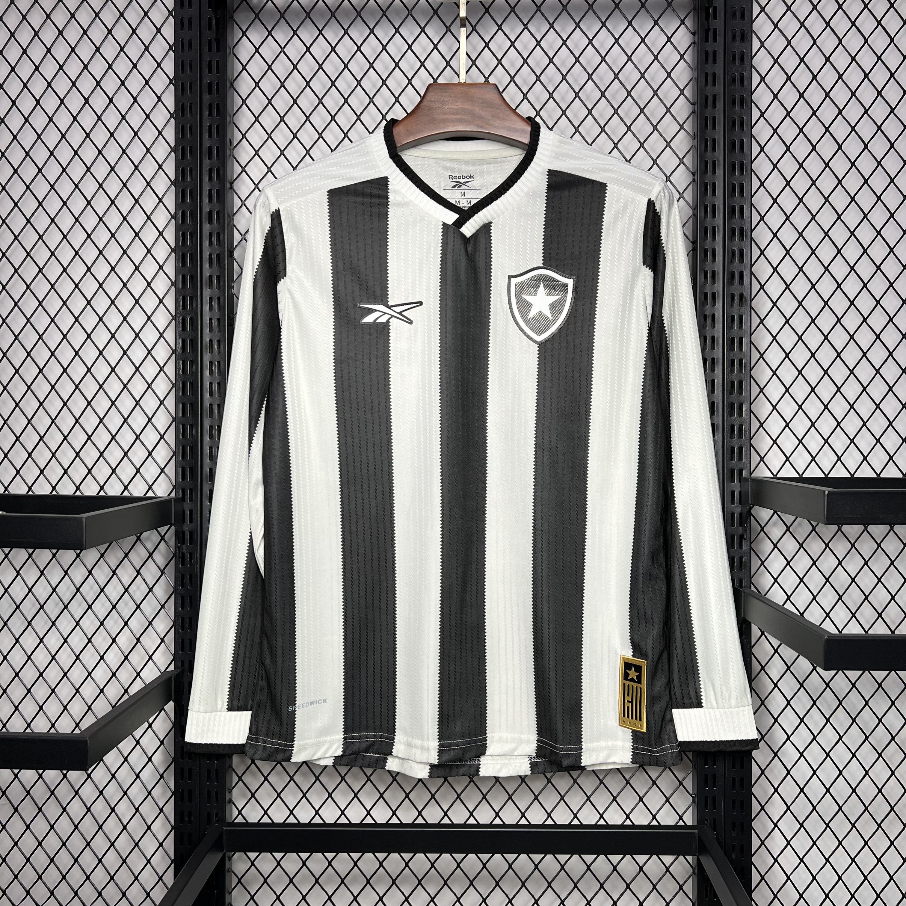 Botafogo 2024 Home Unsponsored Long Sleeves Jersey - Fans Version - ManixJersey
