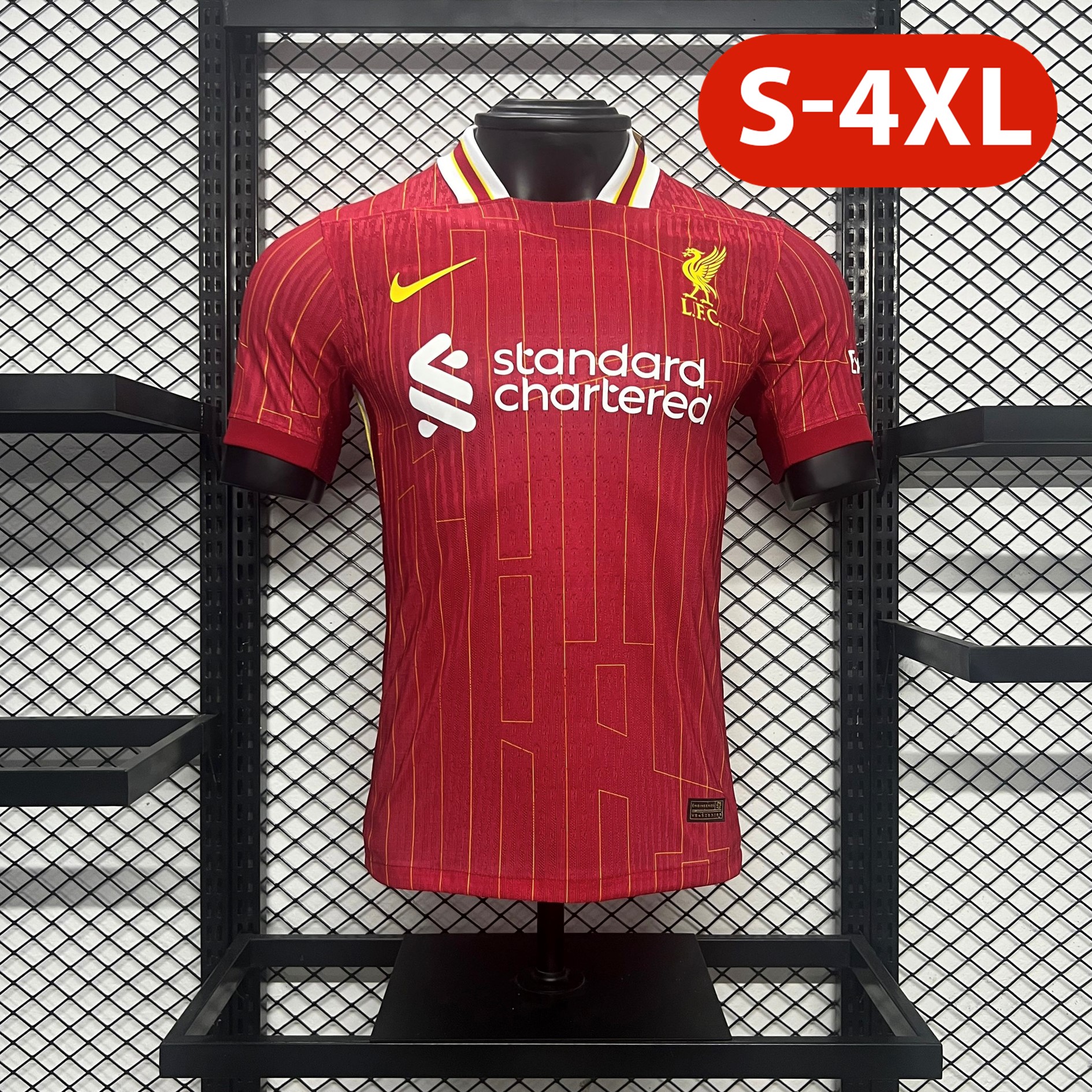 Liver.pool 24-25 Home Stadium Jersey - Player Version - ManixJersey